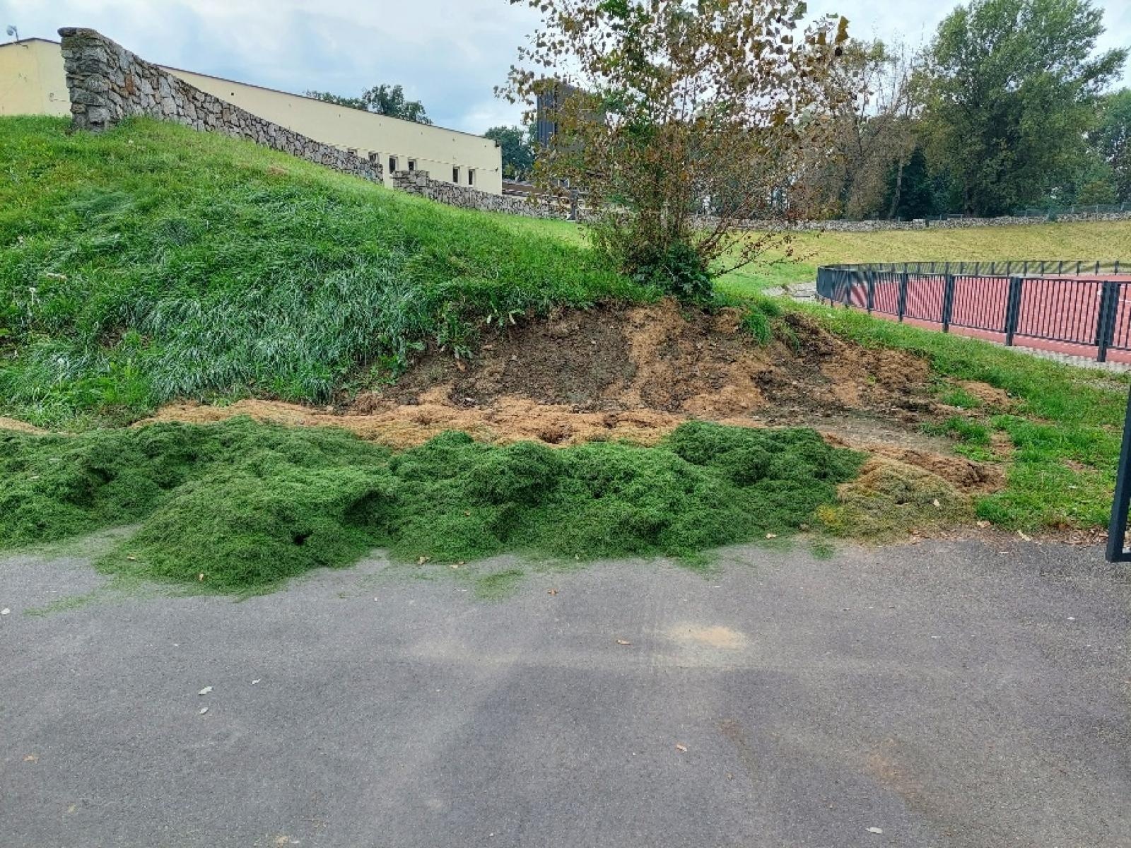 Zdjęcie w galerii na portalu naszraciborz.pl: Smutne obrazki na raciborskim stadionie wiadomości z regionu
