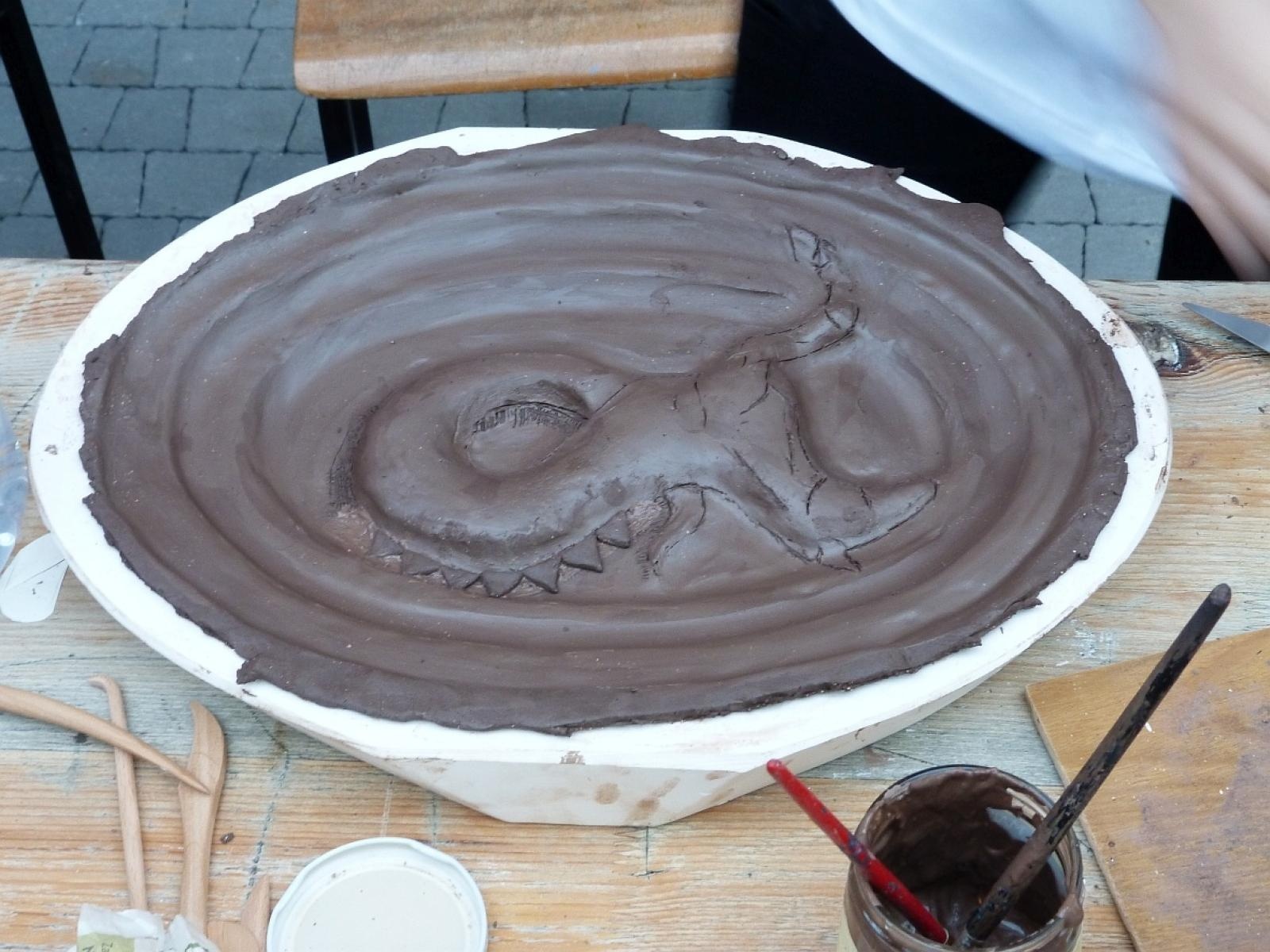 Zdjęcie w galerii na portalu naszraciborz.pl: Spotkanie ze sztuką w Otwartym ogrodzie ZSO nr 1 wiadomości z regionu