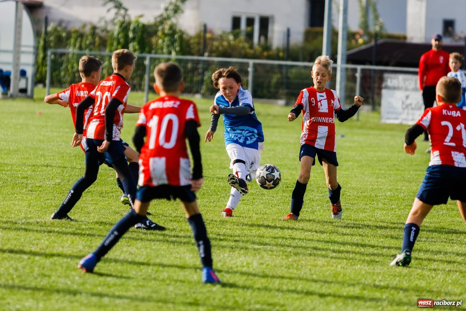 Zdjęcie w galerii na portalu naszraciborz.pl: Młodziki Unii z kompletem punktów. Gołkowice pokonane [FOTO] wiadomości z regionu