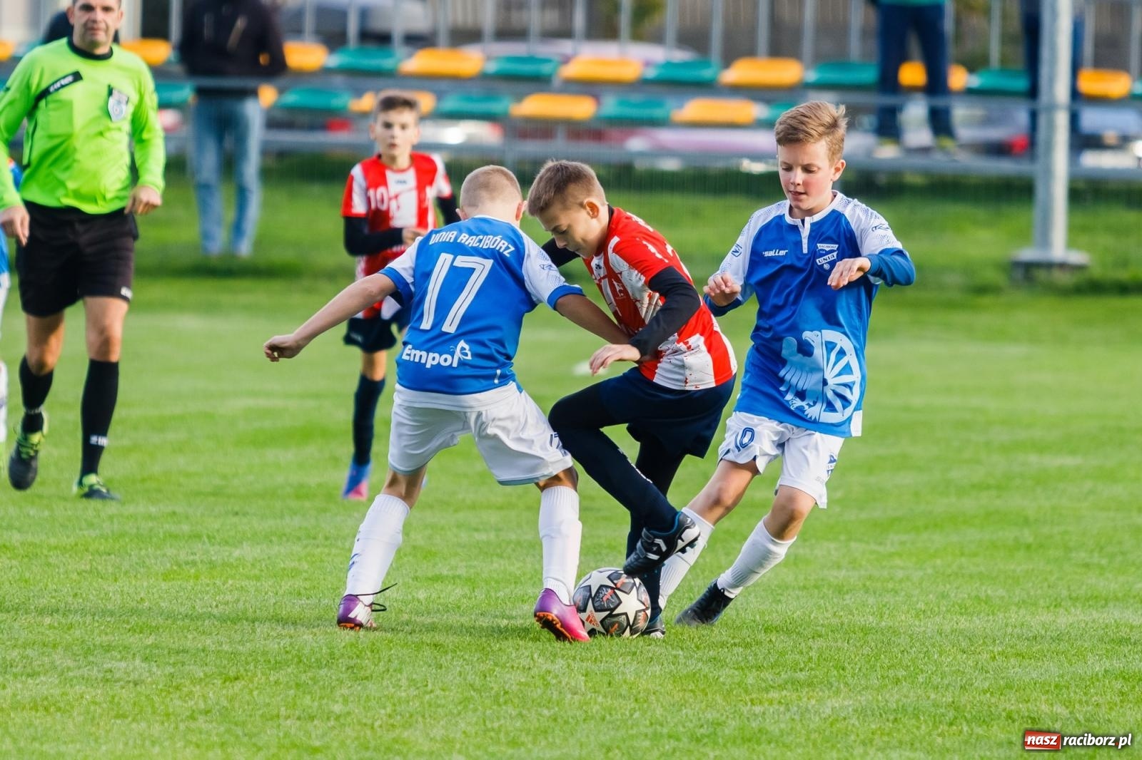 Zdjęcie w galerii na portalu naszraciborz.pl: Młodziki Unii z kompletem punktów. Gołkowice pokonane [FOTO] wiadomości z regionu