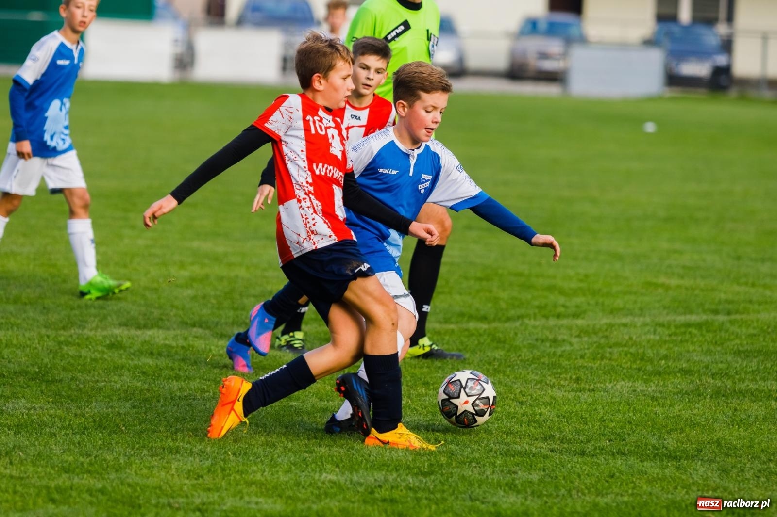 Zdjęcie w galerii na portalu naszraciborz.pl: Młodziki Unii z kompletem punktów. Gołkowice pokonane [FOTO] wiadomości z regionu
