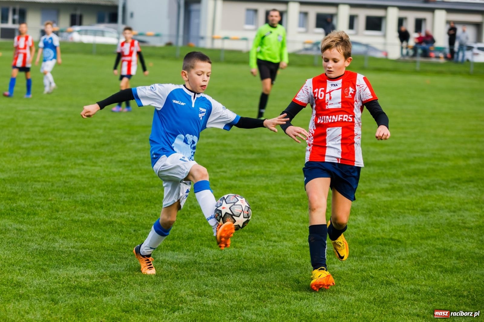 Zdjęcie w galerii na portalu naszraciborz.pl: Młodziki Unii z kompletem punktów. Gołkowice pokonane [FOTO] wiadomości z regionu