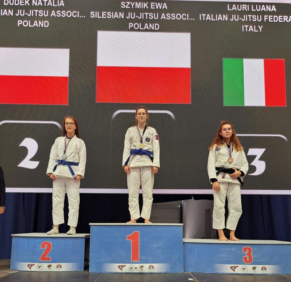 Zdjęcie w galerii na portalu naszraciborz.pl: Udany start Ewy Szymik podczas zawodów Jiu Jitsu w Banja Luce wiadomości z regionu