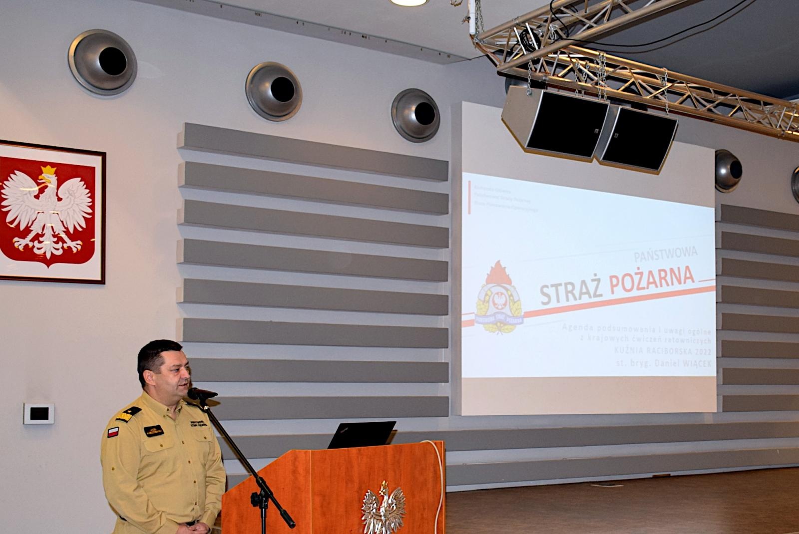 Zdjęcie w galerii na portalu naszraciborz.pl: Podsumowano międzywojewódzkie ćwiczenia ratownicze Kuźnia Raciborska 2022 wiadomości z regionu