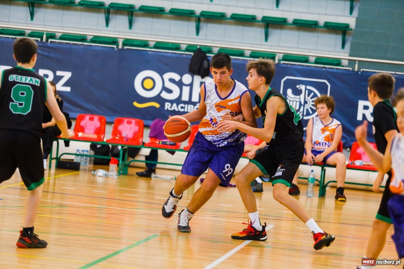 Zdjęcie w galerii na portalu naszraciborz.pl: Koszykówka. Choć bardzo się starali, Opola nie pokonali [FOTO] wiadomości z regionu
