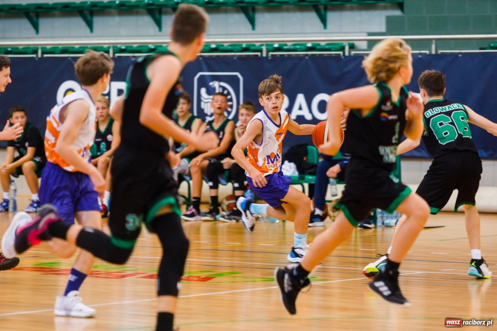 Zdjęcie w galerii na portalu naszraciborz.pl: Koszykówka. Choć bardzo się starali, Opola nie pokonali [FOTO] wiadomości z regionu