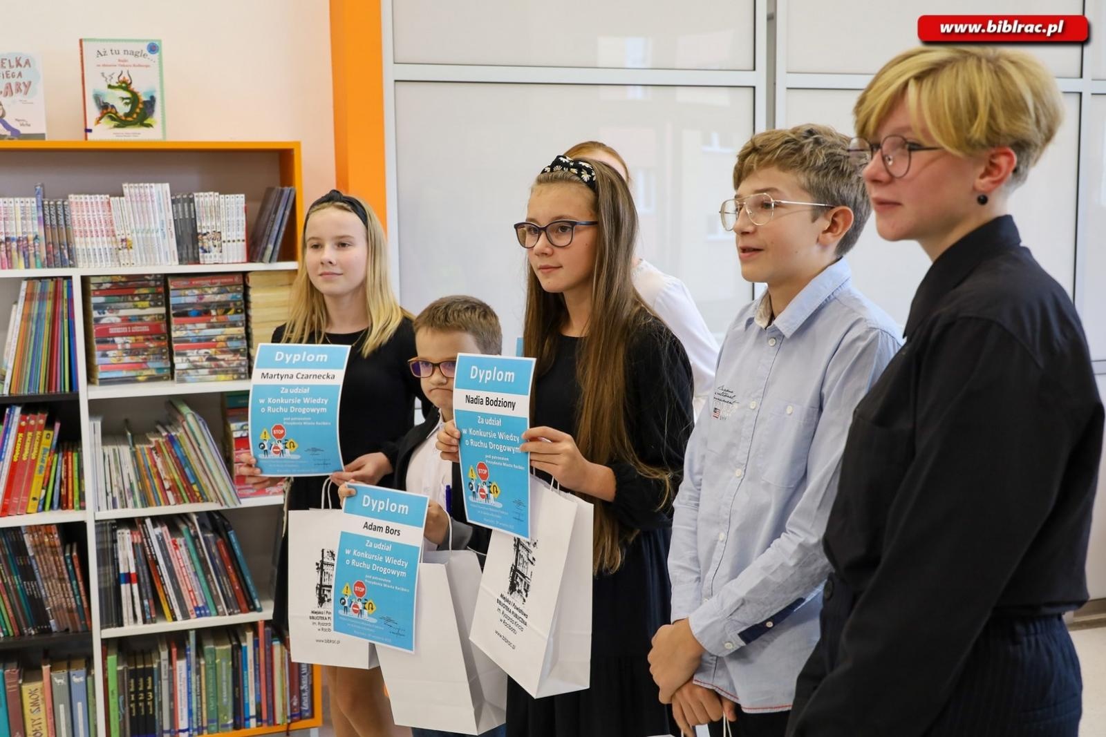 Zdjęcie w galerii na portalu naszraciborz.pl: Konkurs Wiedzy o Ruchu Drogowym - znamy najlepszych wiadomości z regionu