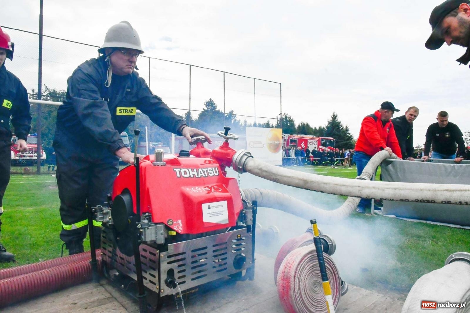 Zdjęcie w galerii na portalu naszraciborz.pl: Powiatowe zawody sportowo-pożarnicze w Pietrowicach Wielkich [FOTO i WIDEO] wiadomości z regionu