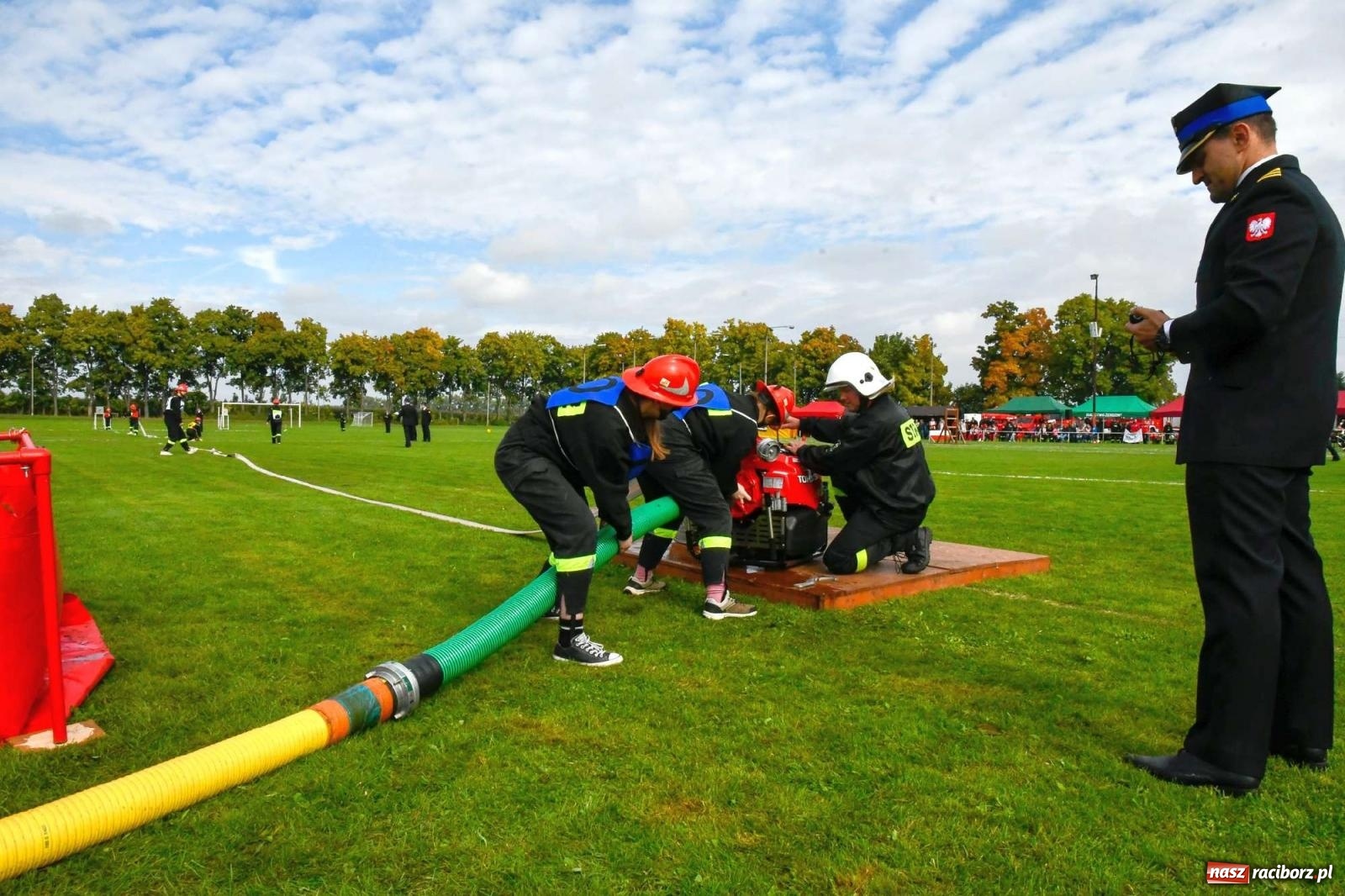 Zdjęcie w galerii na portalu naszraciborz.pl: Powiatowe zawody sportowo-pożarnicze w Pietrowicach Wielkich [FOTO i WIDEO] wiadomości z regionu