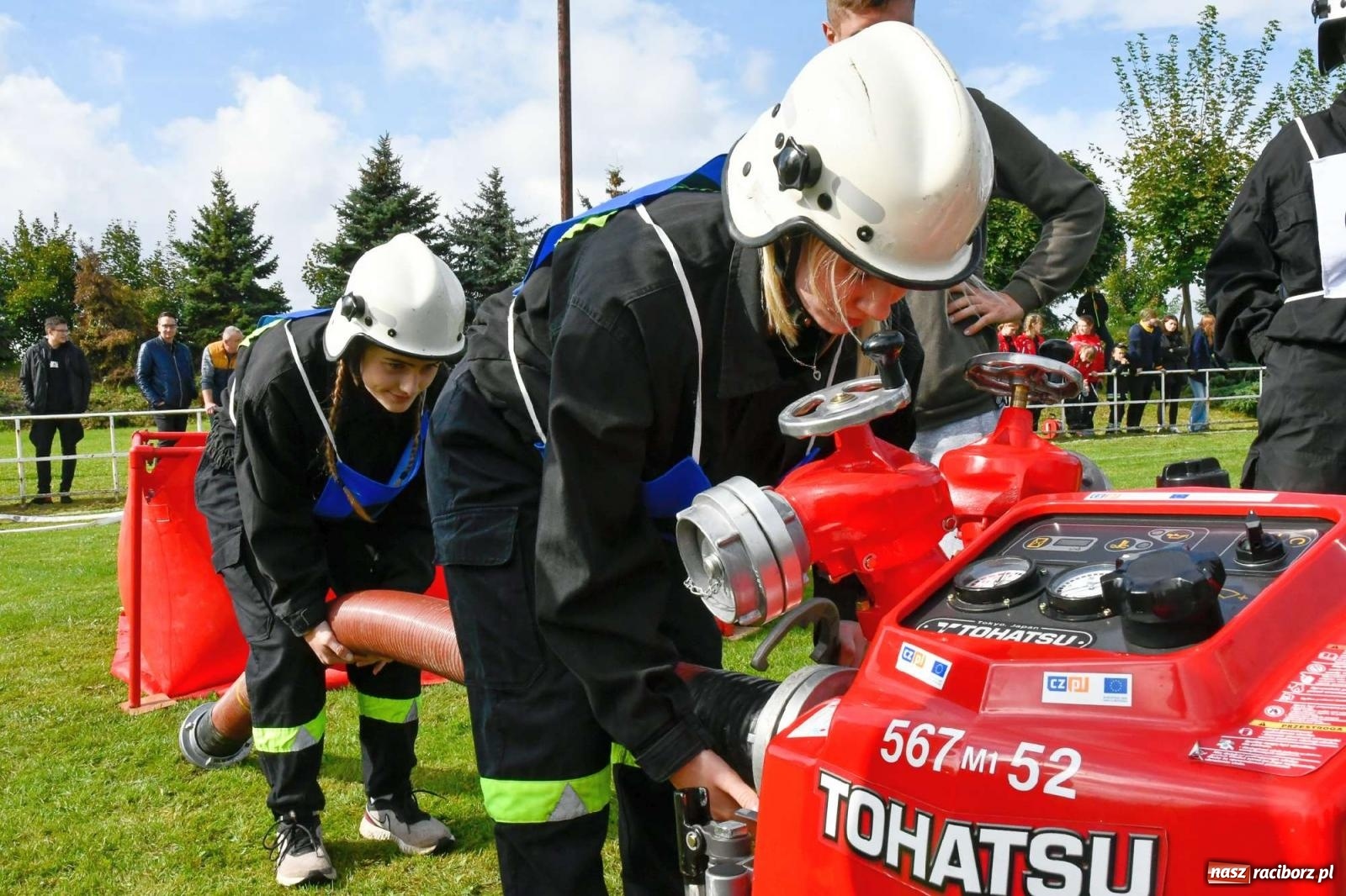 Zdjęcie w galerii na portalu naszraciborz.pl: Powiatowe zawody sportowo-pożarnicze w Pietrowicach Wielkich [FOTO i WIDEO] wiadomości z regionu