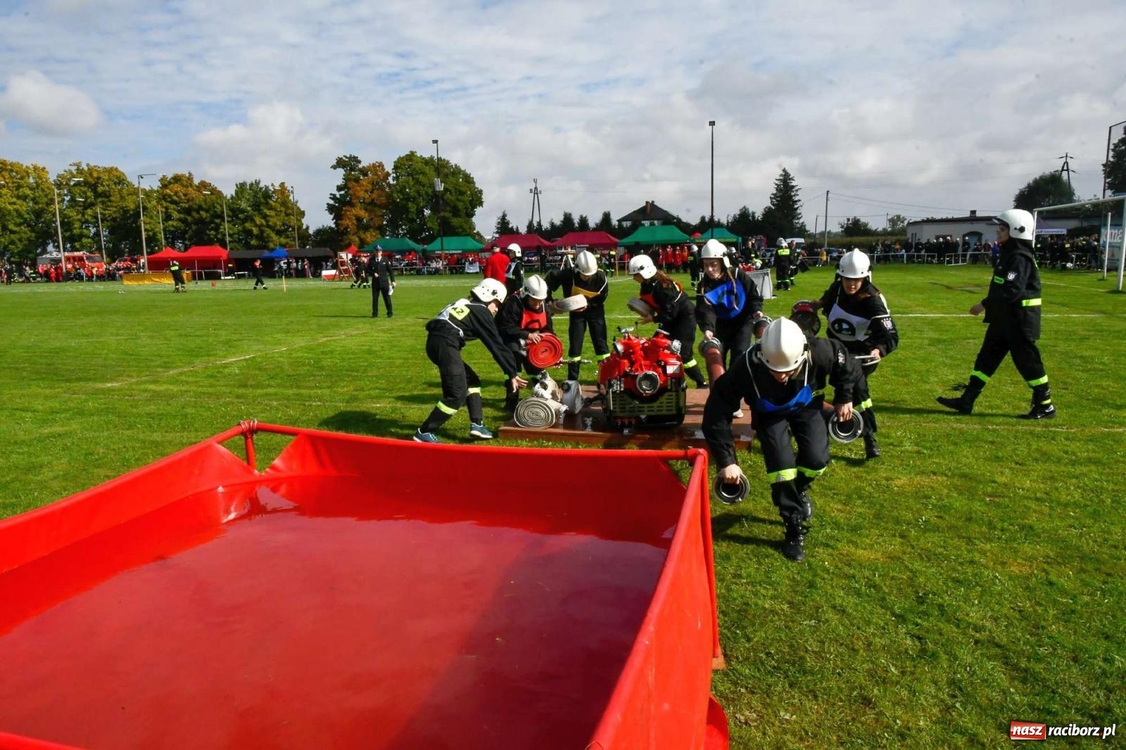 Zdjęcie w galerii na portalu naszraciborz.pl: Powiatowe zawody sportowo-pożarnicze w Pietrowicach Wielkich [FOTO i WIDEO] wiadomości z regionu