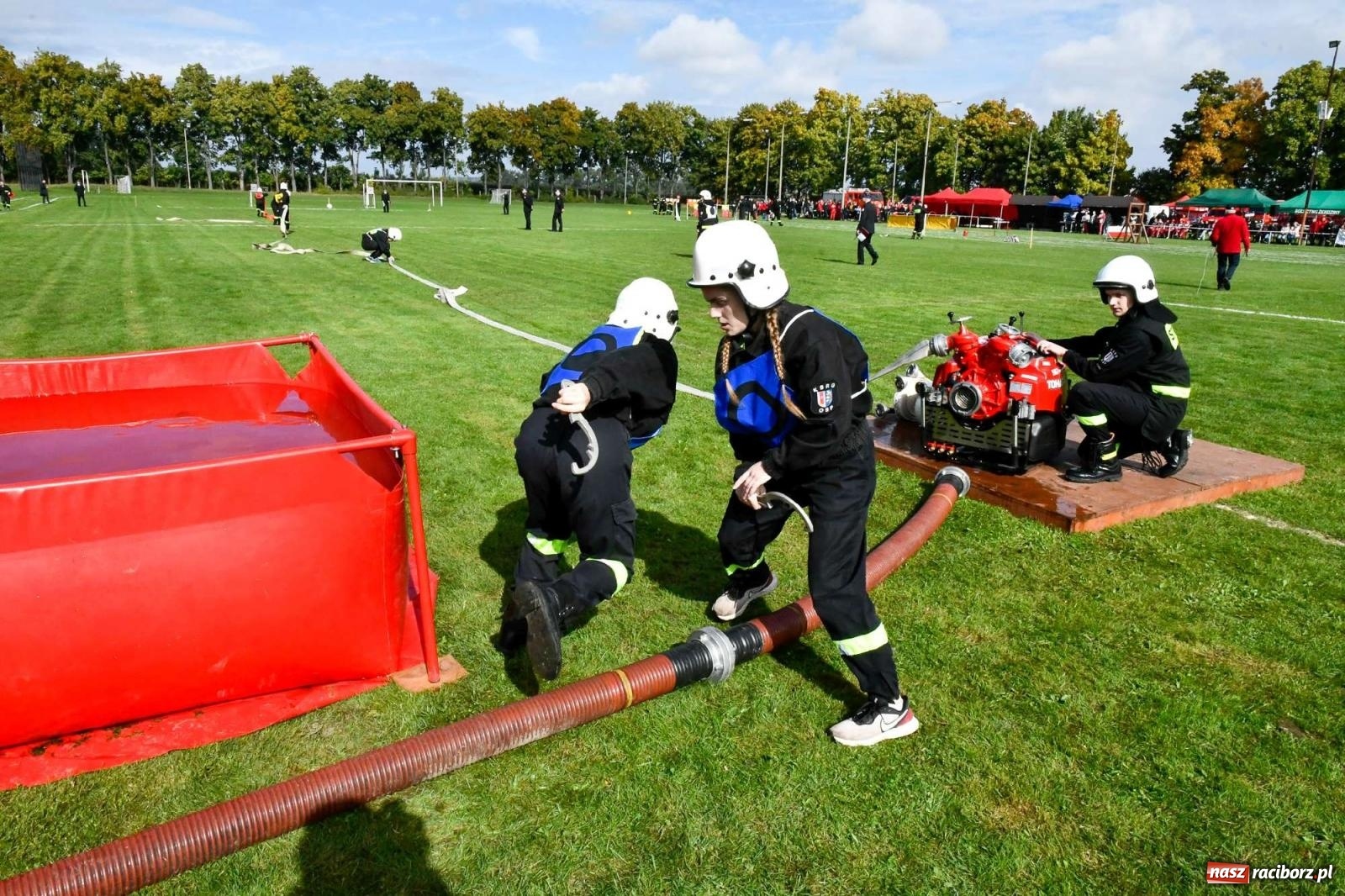 Zdjęcie w galerii na portalu naszraciborz.pl: Powiatowe zawody sportowo-pożarnicze w Pietrowicach Wielkich [FOTO i WIDEO] wiadomości z regionu