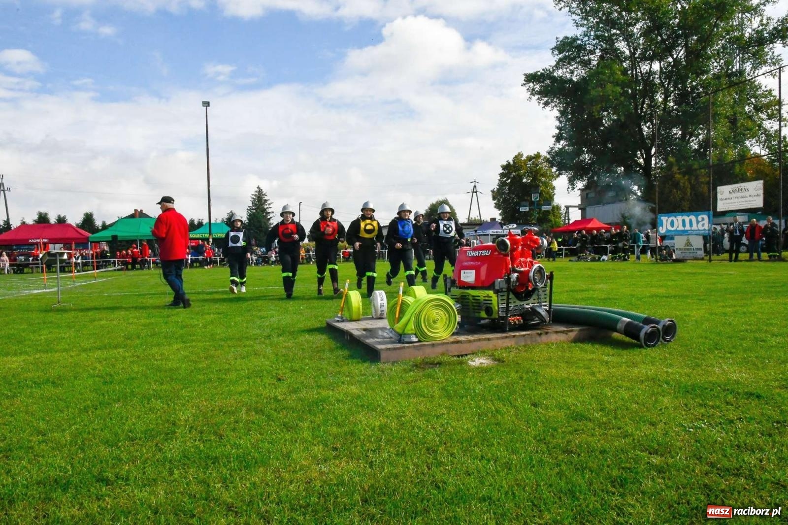 Zdjęcie w galerii na portalu naszraciborz.pl: Powiatowe zawody sportowo-pożarnicze w Pietrowicach Wielkich [FOTO i WIDEO] wiadomości z regionu