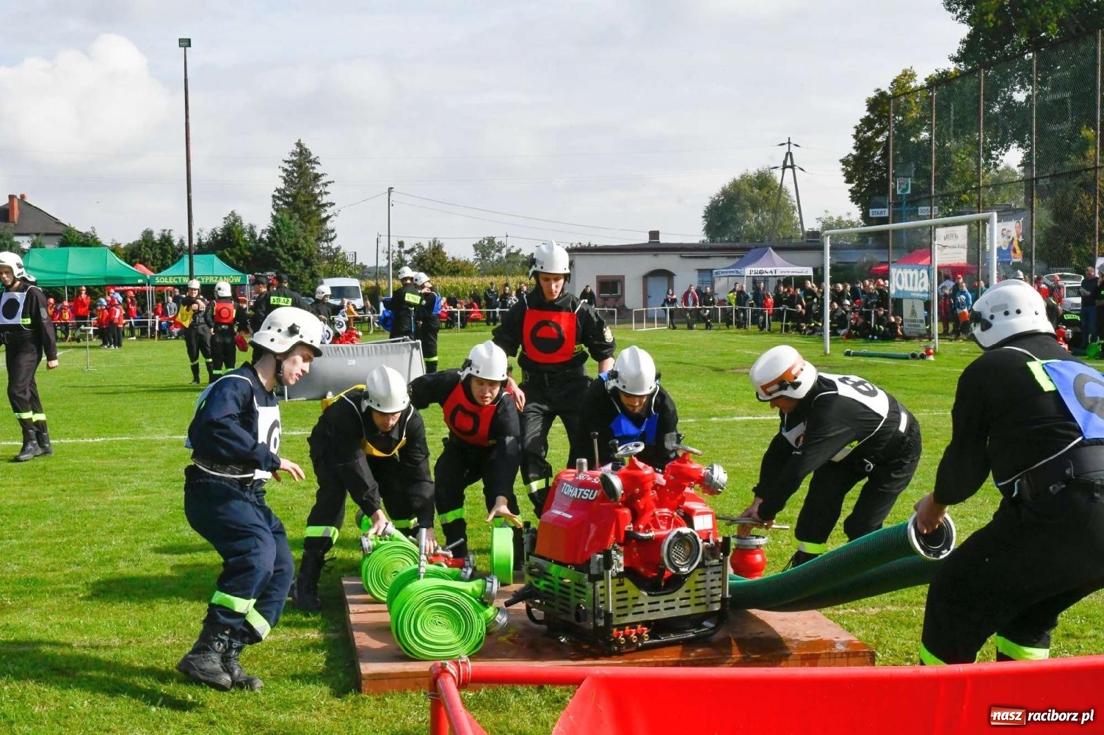 Zdjęcie w galerii na portalu naszraciborz.pl: Powiatowe zawody sportowo-pożarnicze w Pietrowicach Wielkich [FOTO i WIDEO] wiadomości z regionu