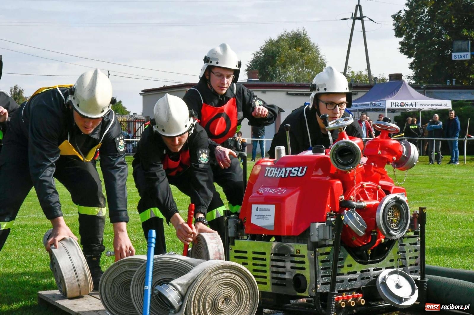 Zdjęcie w galerii na portalu naszraciborz.pl: Powiatowe zawody sportowo-pożarnicze w Pietrowicach Wielkich [FOTO i WIDEO] wiadomości z regionu