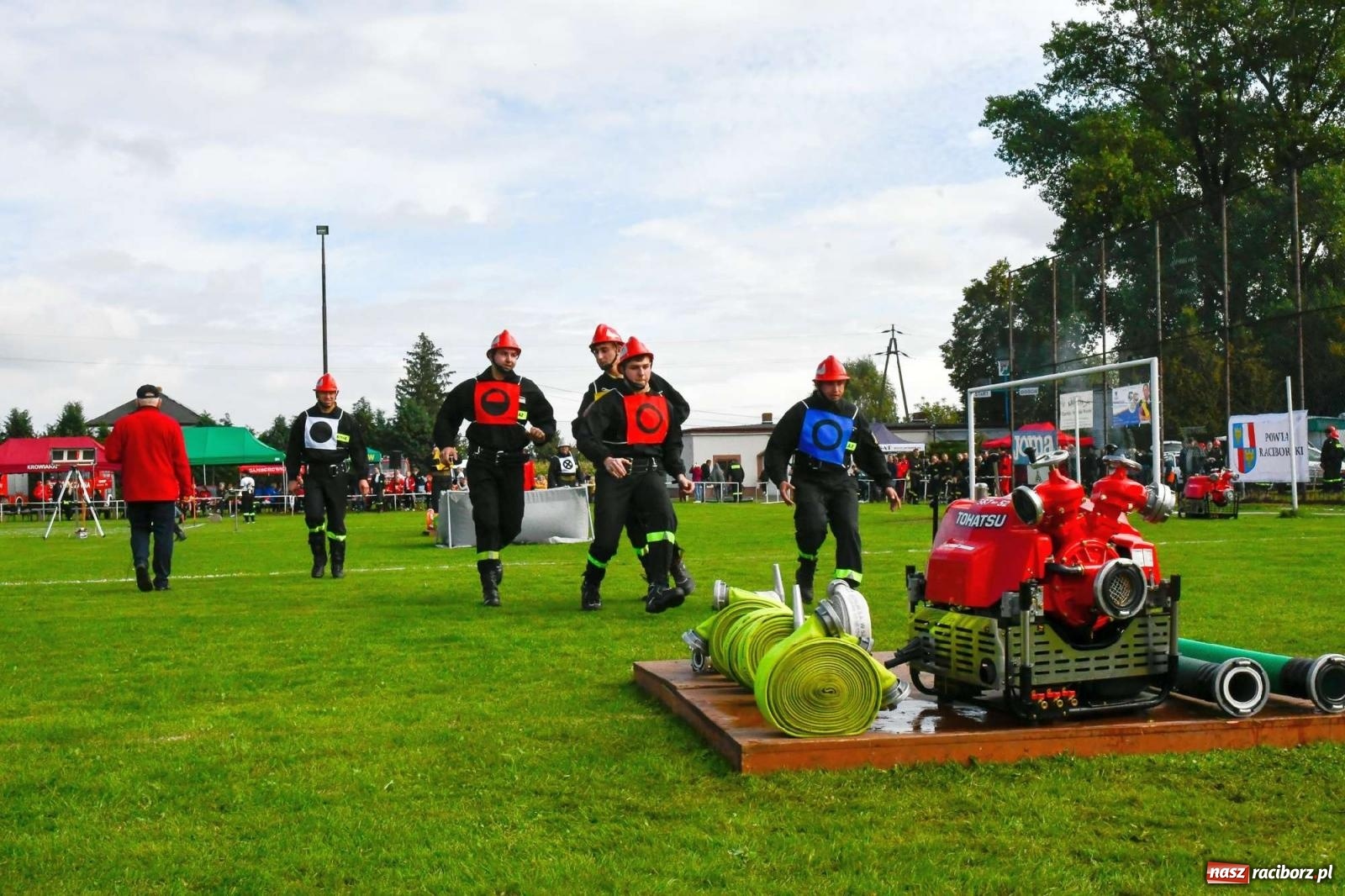 Zdjęcie w galerii na portalu naszraciborz.pl: Powiatowe zawody sportowo-pożarnicze w Pietrowicach Wielkich [FOTO i WIDEO] wiadomości z regionu