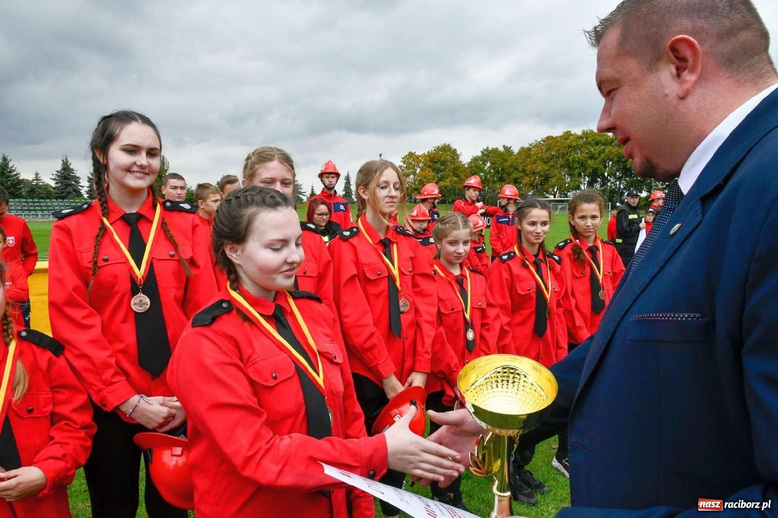 Zdjęcie w galerii na portalu naszraciborz.pl: Powiatowe zawody sportowo-pożarnicze w Pietrowicach Wielkich [FOTO i WIDEO] wiadomości z regionu