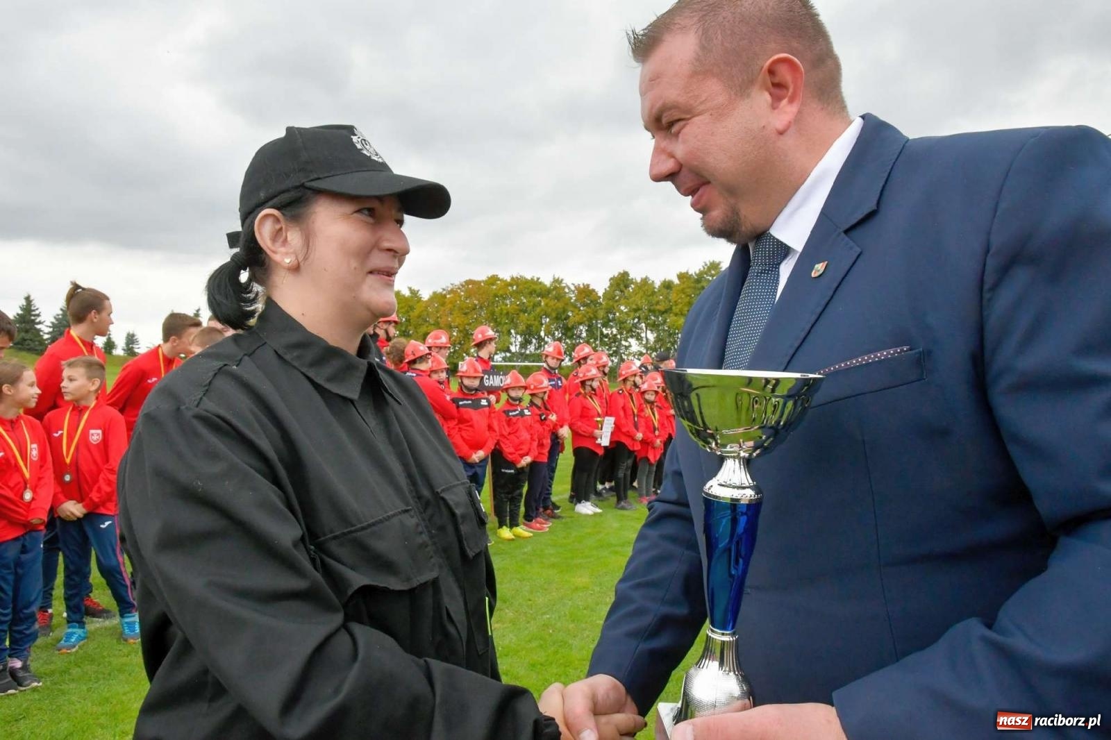 Zdjęcie w galerii na portalu naszraciborz.pl: Powiatowe zawody sportowo-pożarnicze w Pietrowicach Wielkich [FOTO i WIDEO] wiadomości z regionu
