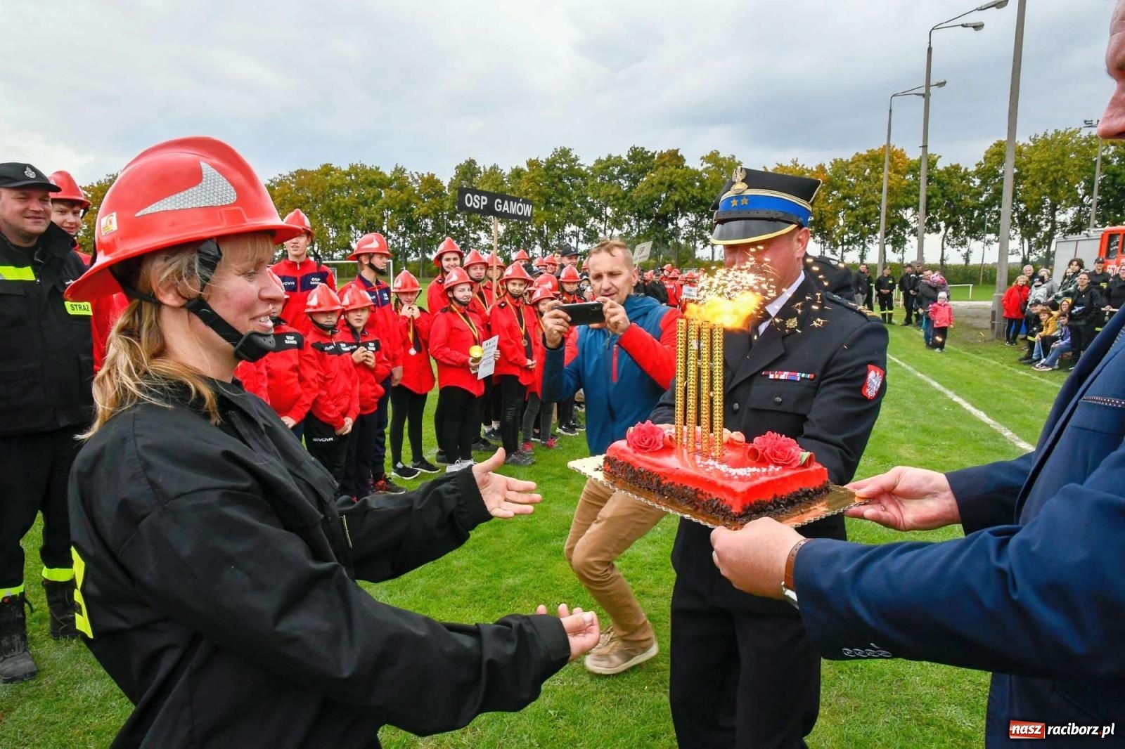 Zdjęcie w galerii na portalu naszraciborz.pl: Powiatowe zawody sportowo-pożarnicze w Pietrowicach Wielkich [FOTO i WIDEO] wiadomości z regionu