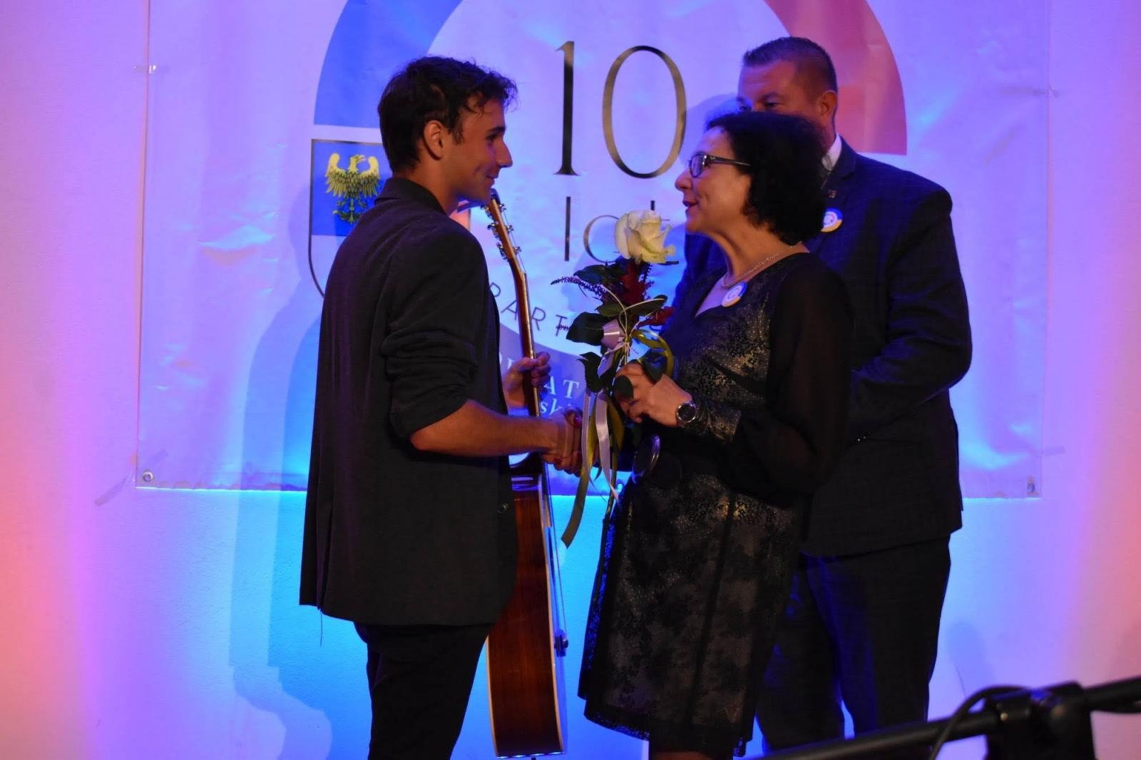 Zdjęcie w galerii na portalu naszraciborz.pl: Świętowano 10-lecie partnerstwa Powiatu Raciborskiego z Powiatem Elbe-Elster wiadomości z regionu