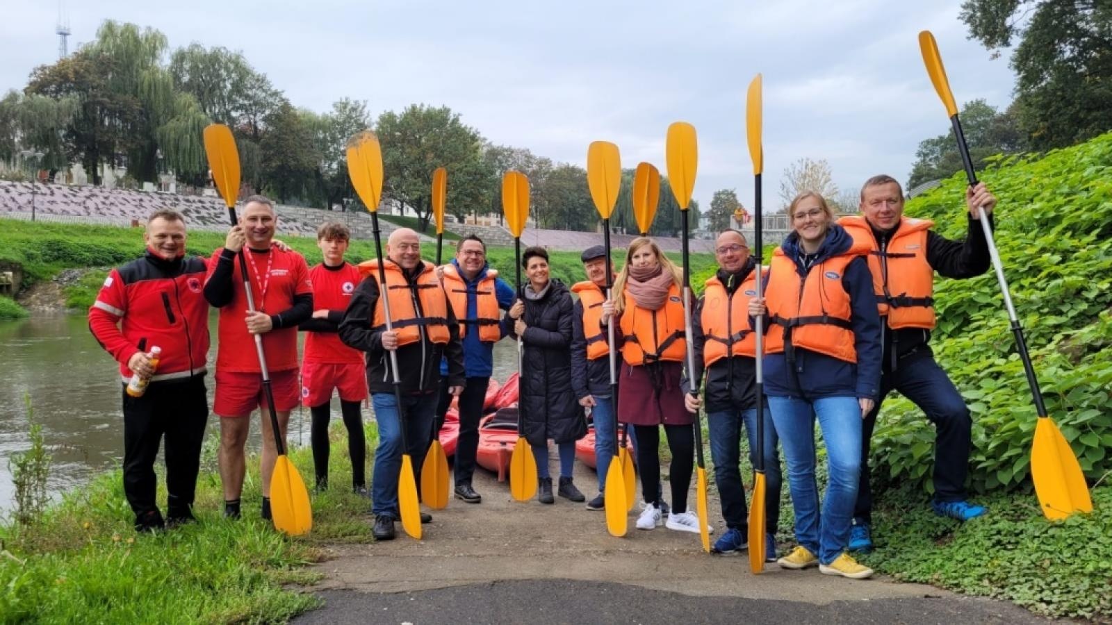 Zdjęcie w galerii na portalu naszraciborz.pl: Świętowano 10-lecie partnerstwa Powiatu Raciborskiego z Powiatem Elbe-Elster wiadomości z regionu