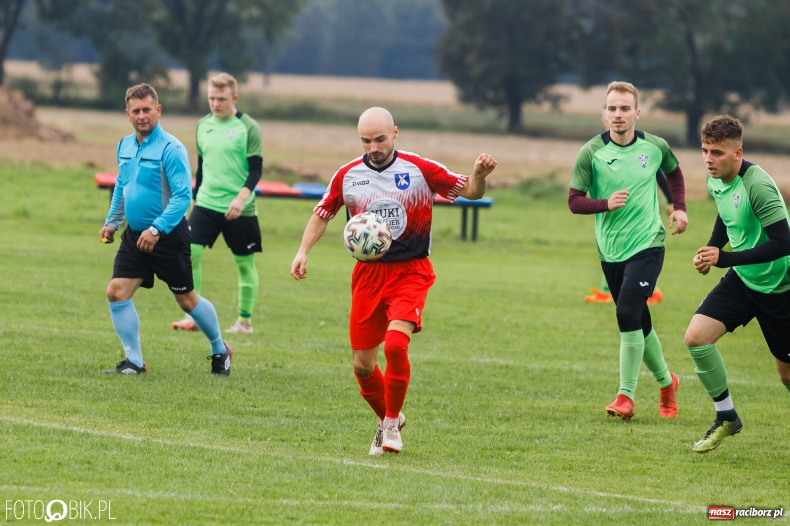 Zdjęcie w galerii na portalu naszraciborz.pl: B klasa. Dwa oblicza beniaminka z Wojnowic [FOTO] wiadomości z regionu