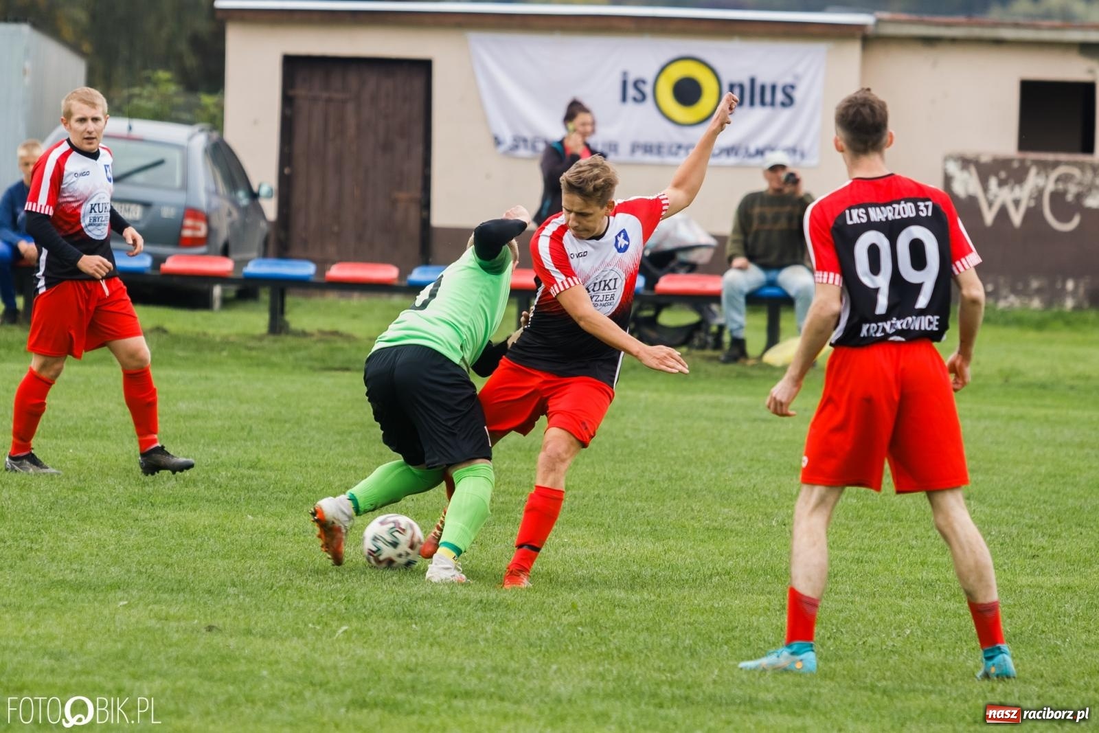 Zdjęcie w galerii na portalu naszraciborz.pl: B klasa. Dwa oblicza beniaminka z Wojnowic [FOTO] wiadomości z regionu
