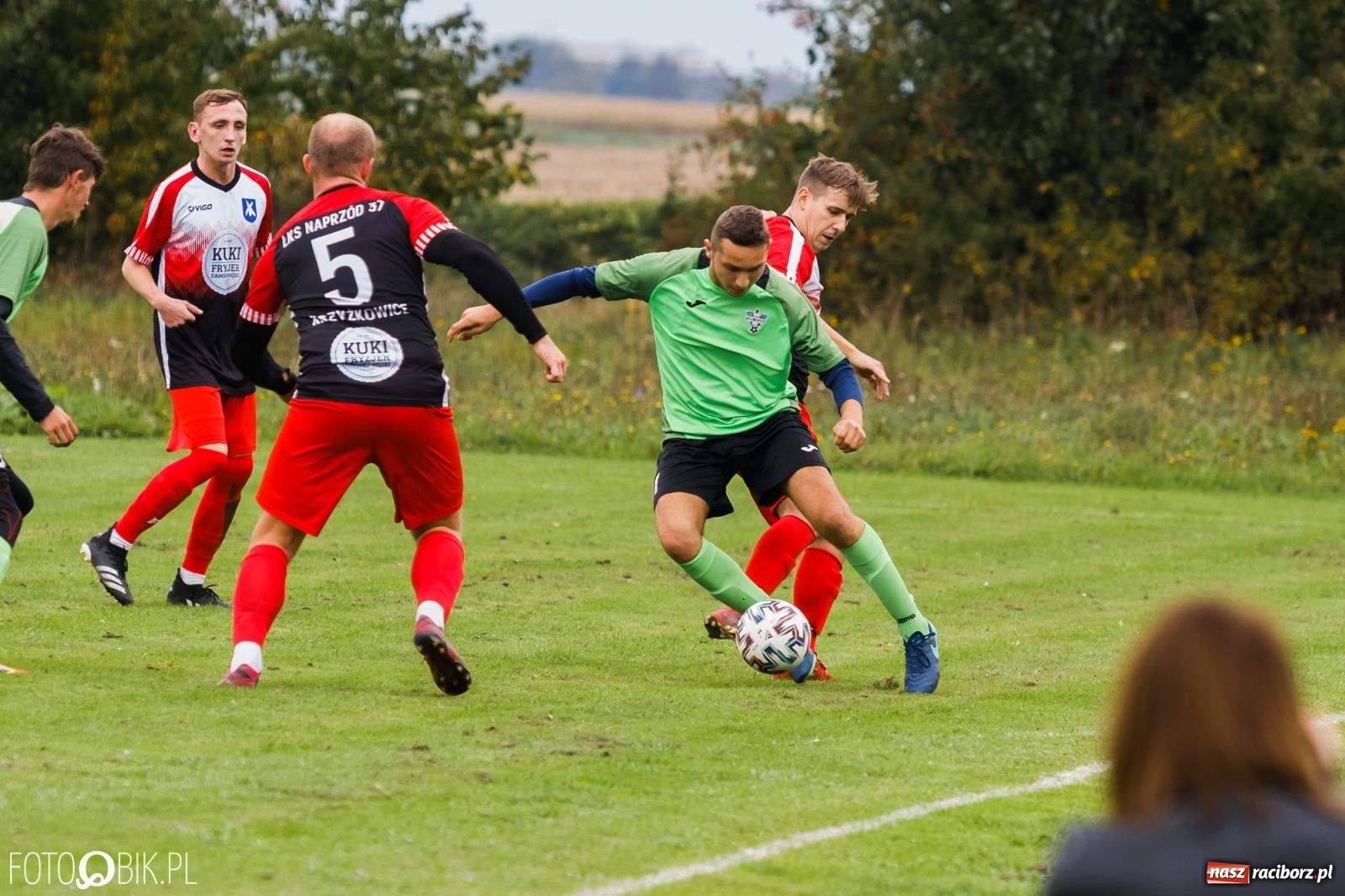 Zdjęcie w galerii na portalu naszraciborz.pl: B klasa. Dwa oblicza beniaminka z Wojnowic [FOTO] wiadomości z regionu