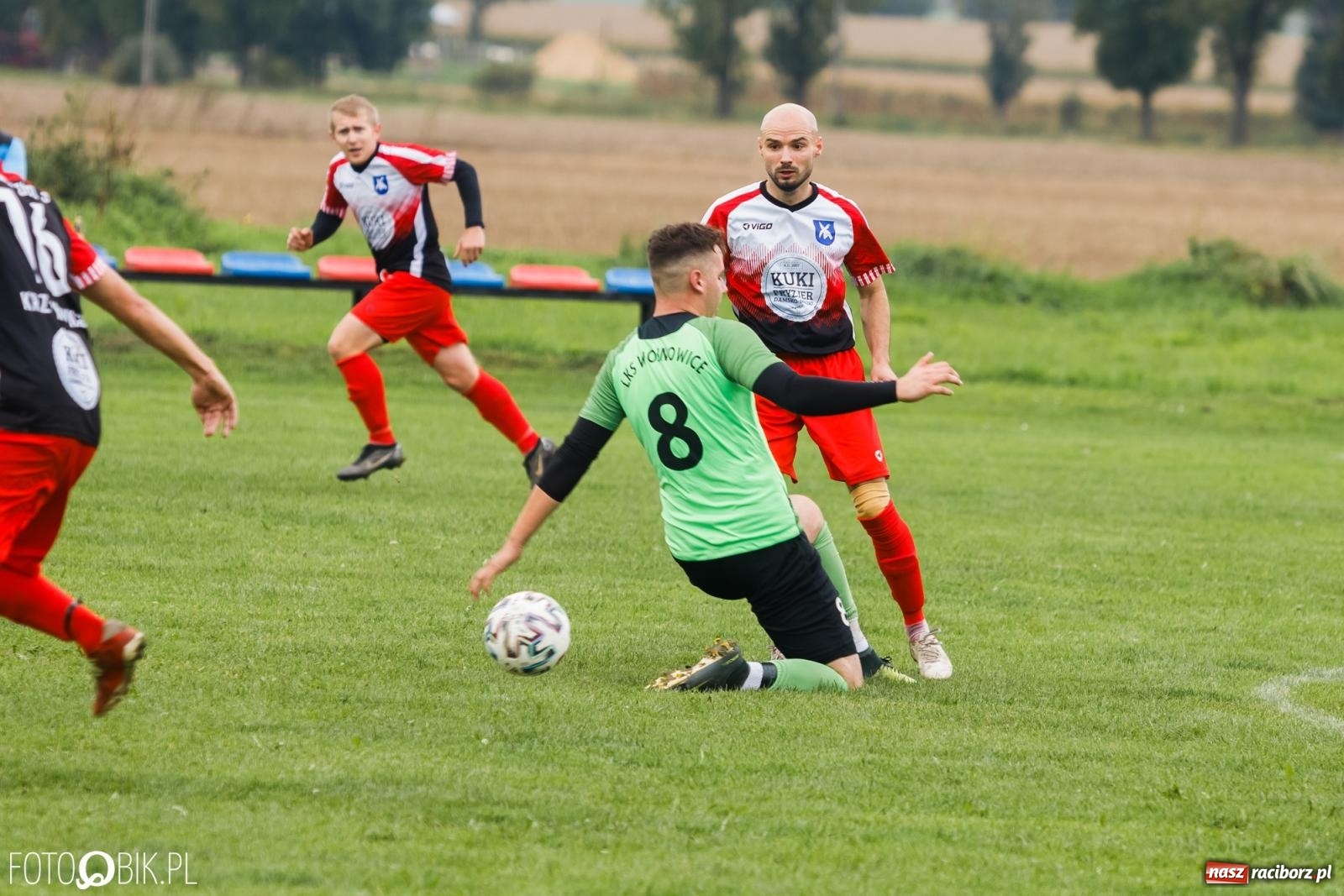 Zdjęcie w galerii na portalu naszraciborz.pl: B klasa. Dwa oblicza beniaminka z Wojnowic [FOTO] wiadomości z regionu