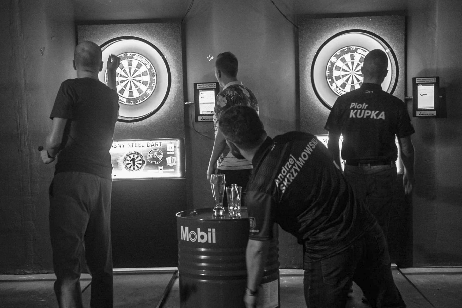 Zdjęcie w galerii na portalu naszraciborz.pl: Darterskie derby Raciborza w Tychach wiadomości z regionu