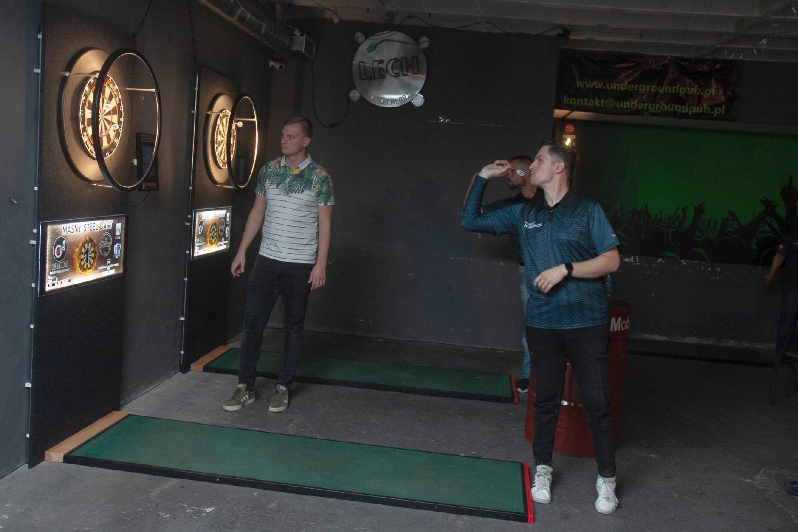 Zdjęcie w galerii na portalu naszraciborz.pl: Darterskie derby Raciborza w Tychach wiadomości z regionu