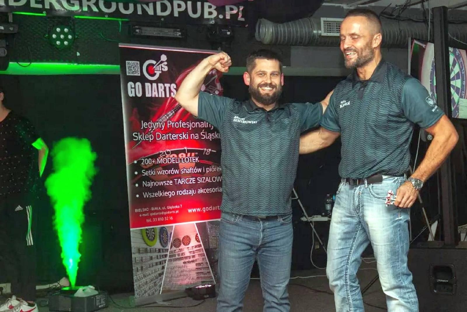 Zdjęcie w galerii na portalu naszraciborz.pl: Darterskie derby Raciborza w Tychach wiadomości z regionu