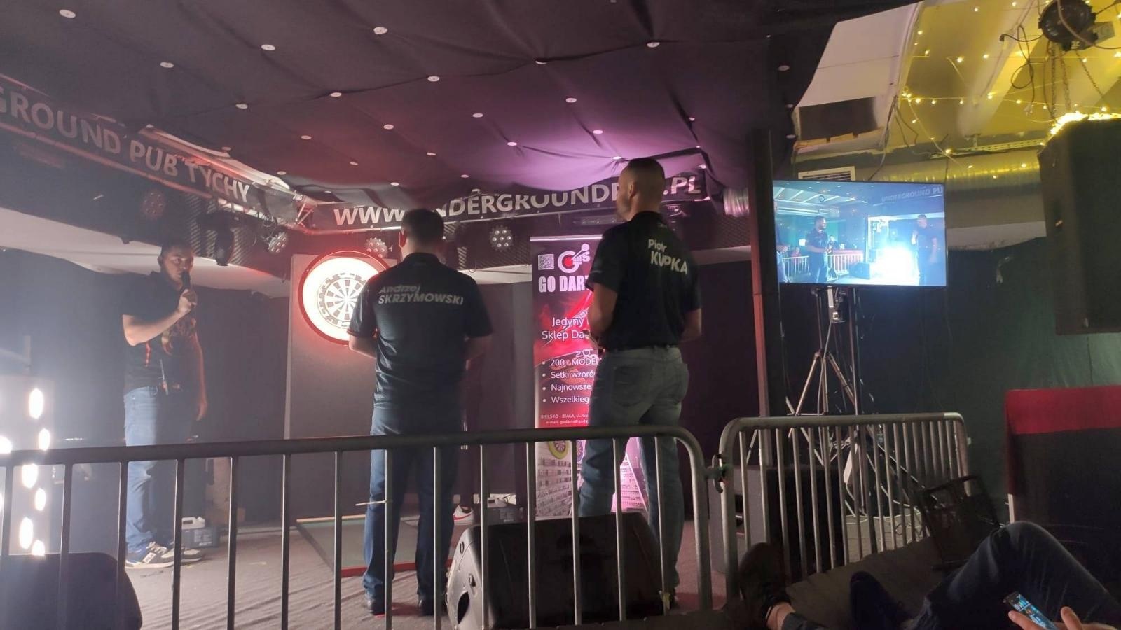 Zdjęcie w galerii na portalu naszraciborz.pl: Darterskie derby Raciborza w Tychach wiadomości z regionu