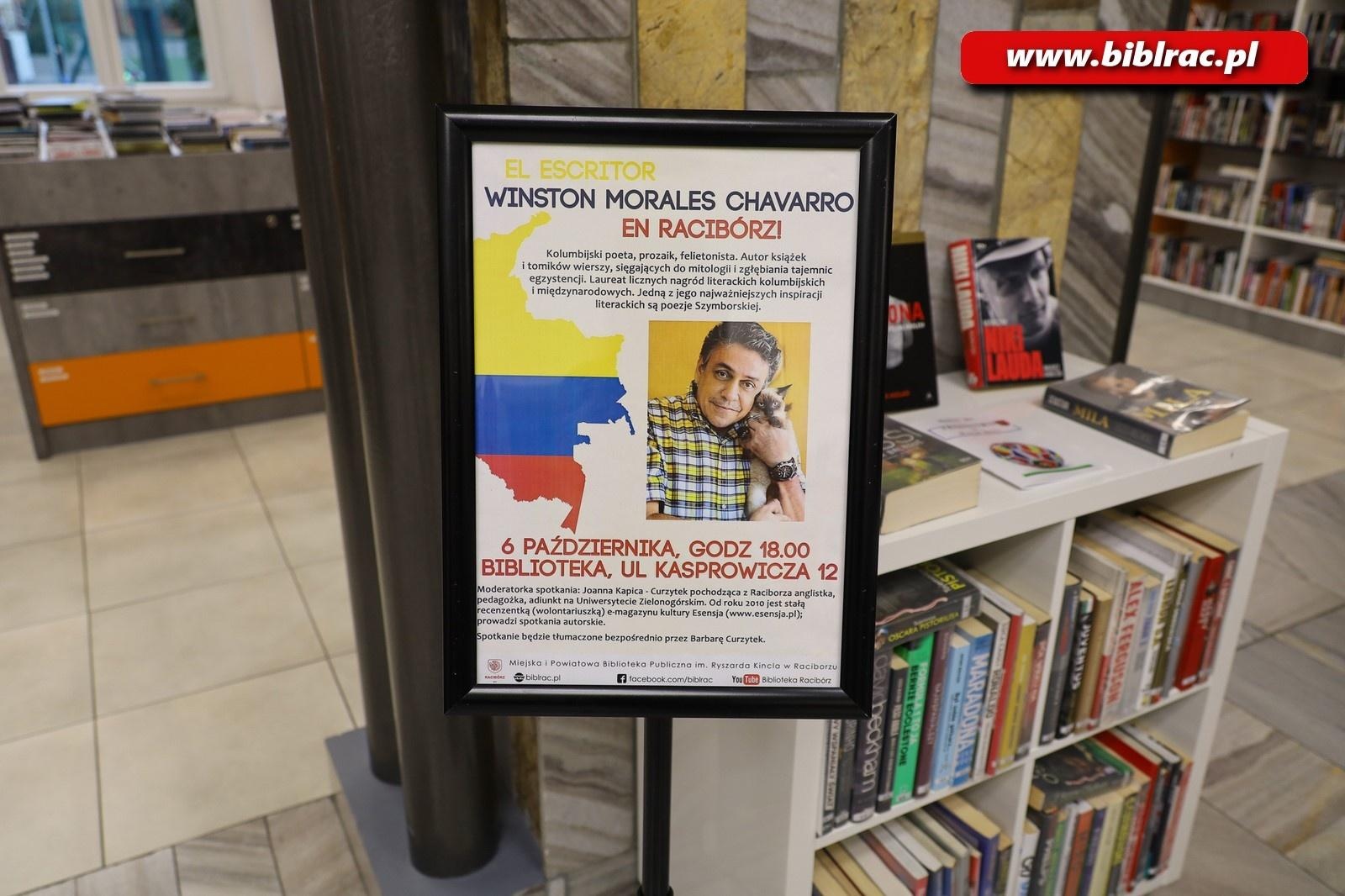 Zdjęcie w galerii na portalu naszraciborz.pl: Kolumbijski poeta Chavarro na emeryturze mógłby mieszkać… w Polsce! wiadomości z regionu