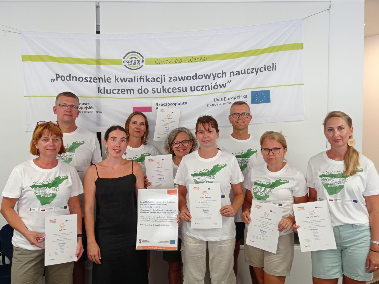 Zdjęcie w galerii na portalu naszraciborz.pl: Erasmus+. Kadra Ekonomika po szkoleniu wiadomości z regionu