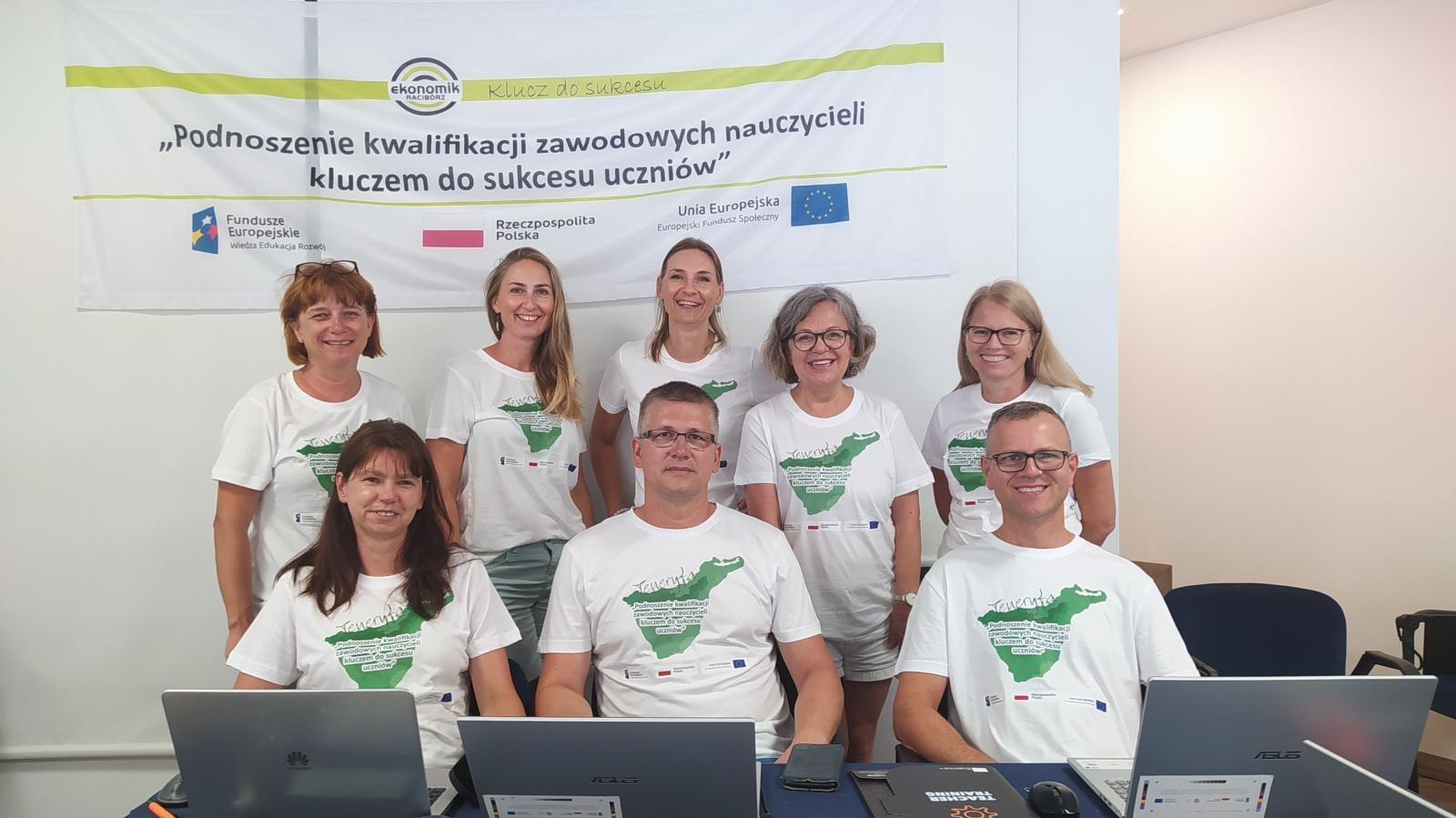 Zdjęcie w galerii na portalu naszraciborz.pl: Erasmus+. Kadra Ekonomika po szkoleniu wiadomości z regionu