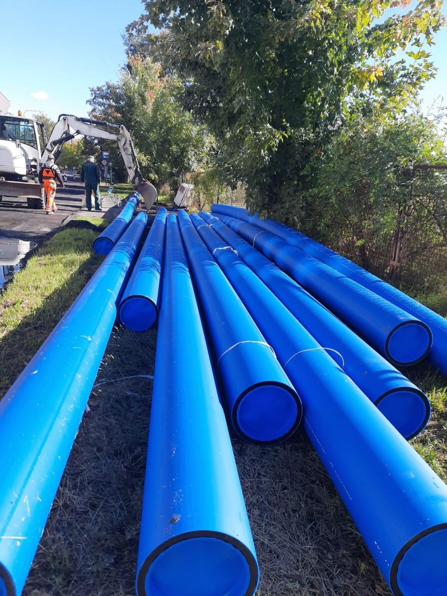 Zdjęcie w galerii na portalu naszraciborz.pl: Poważna awaria wodociągu na ul. Kościuszki wiadomości z regionu