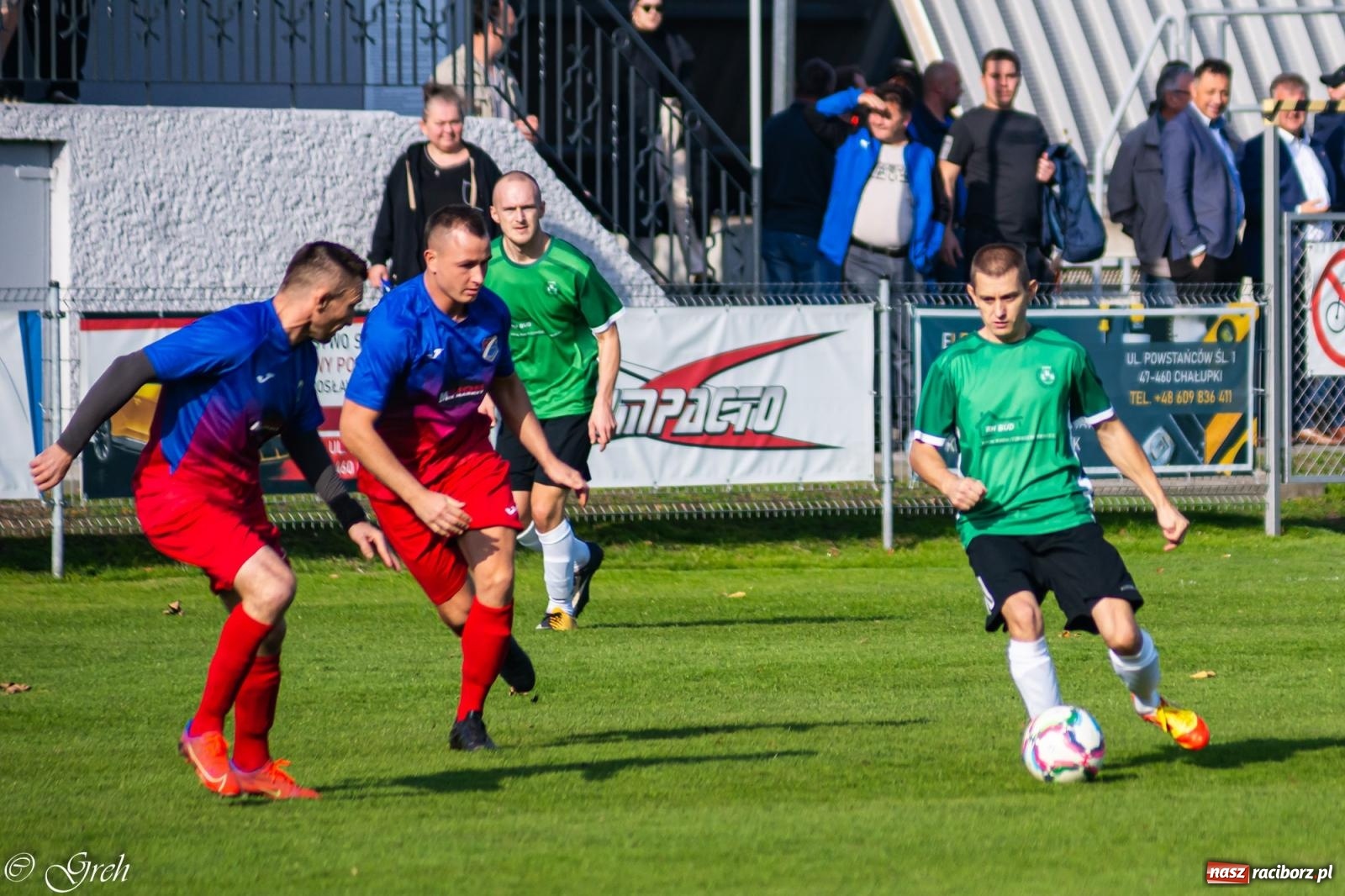 Zdjęcie w galerii na portalu naszraciborz.pl: Kolejarz Chałupki z kolejną wygraną. Zabełków wciąż na dnie [FOTO] wiadomości z regionu