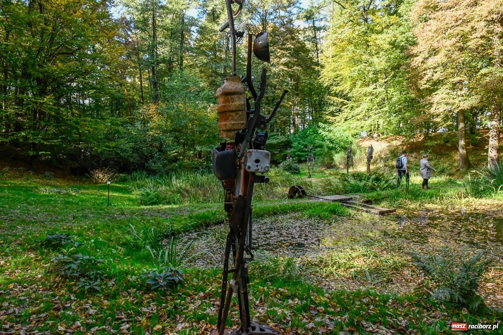 Zdjęcie w galerii na portalu naszraciborz.pl: ROZBITKOWIE Podleśnego. Ze Stoczni Gdańskiej nad Szuwarowy Staw w Oborze wiadomości z regionu
