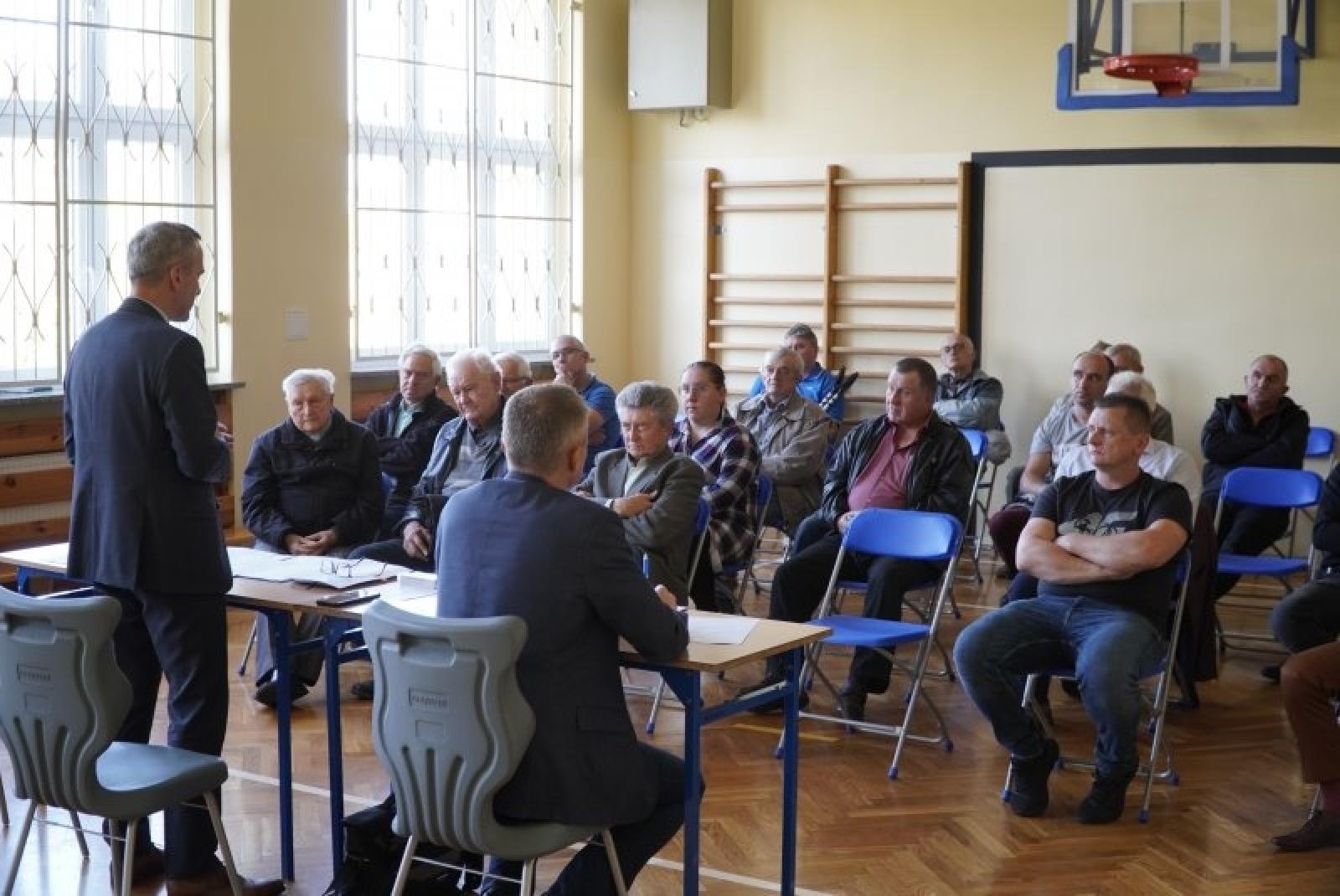 Zdjęcie w galerii na portalu naszraciborz.pl: Na półmetku spotkań prezydenta z mieszkańcami wiadomości z regionu