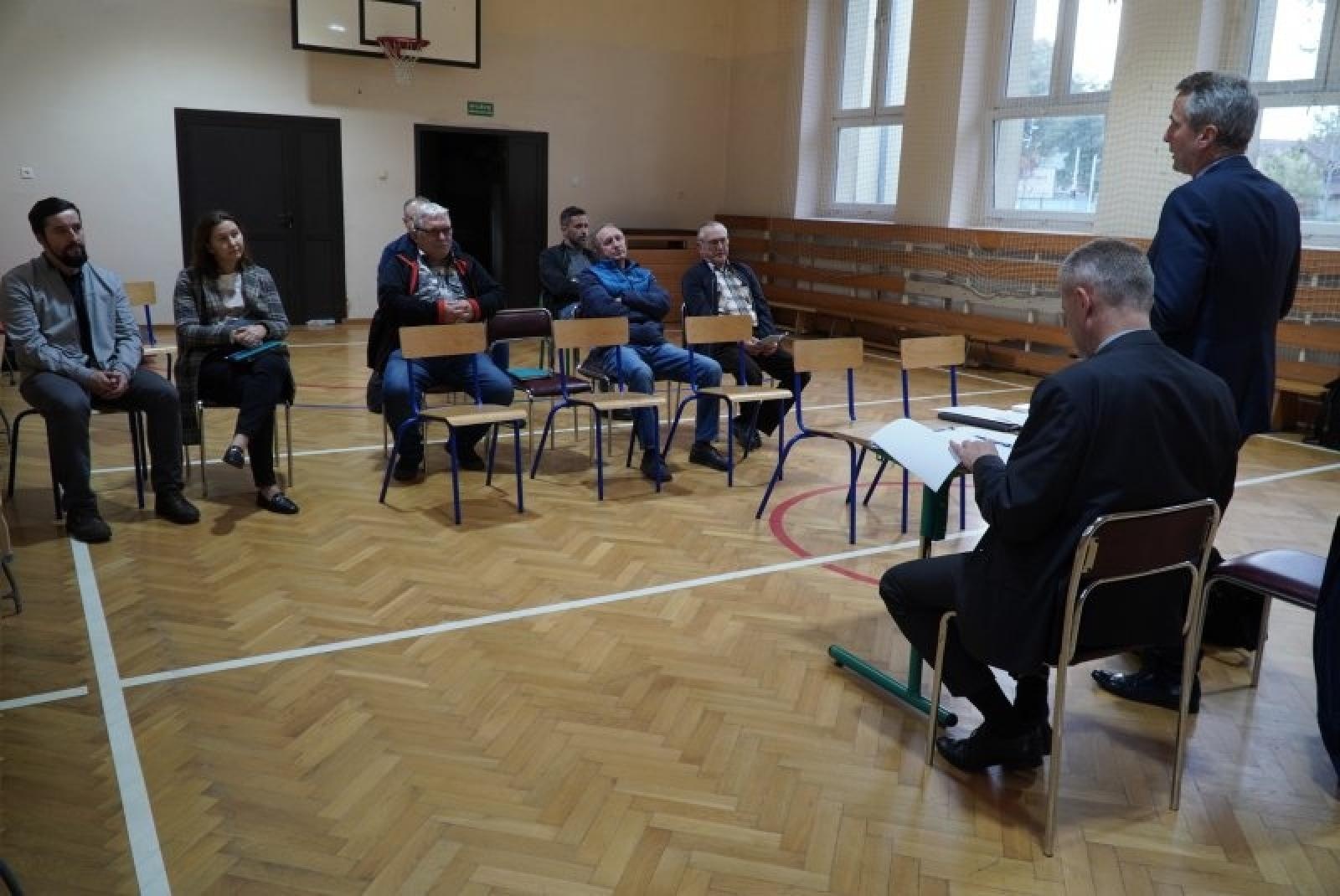 Zdjęcie w galerii na portalu naszraciborz.pl: Na półmetku spotkań prezydenta z mieszkańcami wiadomości z regionu