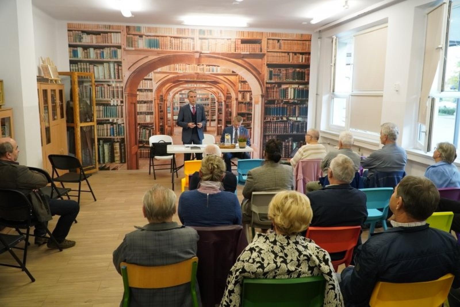 Zdjęcie w galerii na portalu naszraciborz.pl: Na półmetku spotkań prezydenta z mieszkańcami wiadomości z regionu