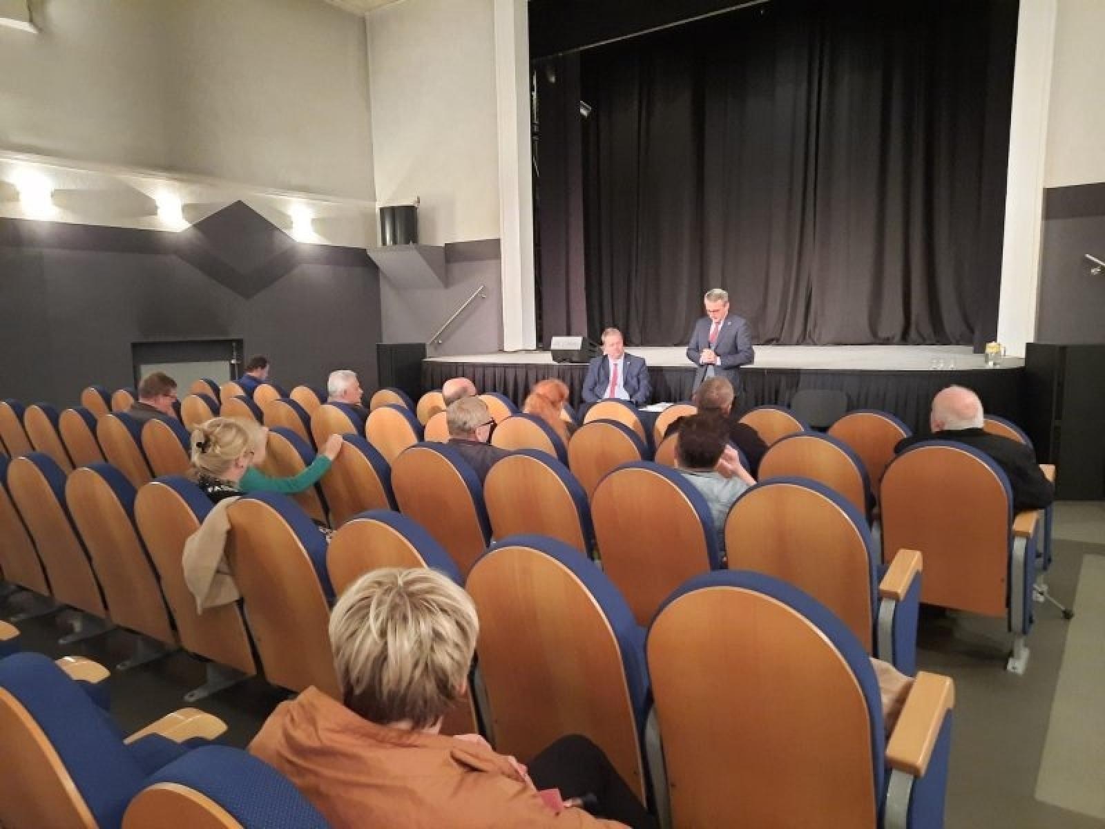 Zdjęcie w galerii na portalu naszraciborz.pl: Na półmetku spotkań prezydenta z mieszkańcami wiadomości z regionu