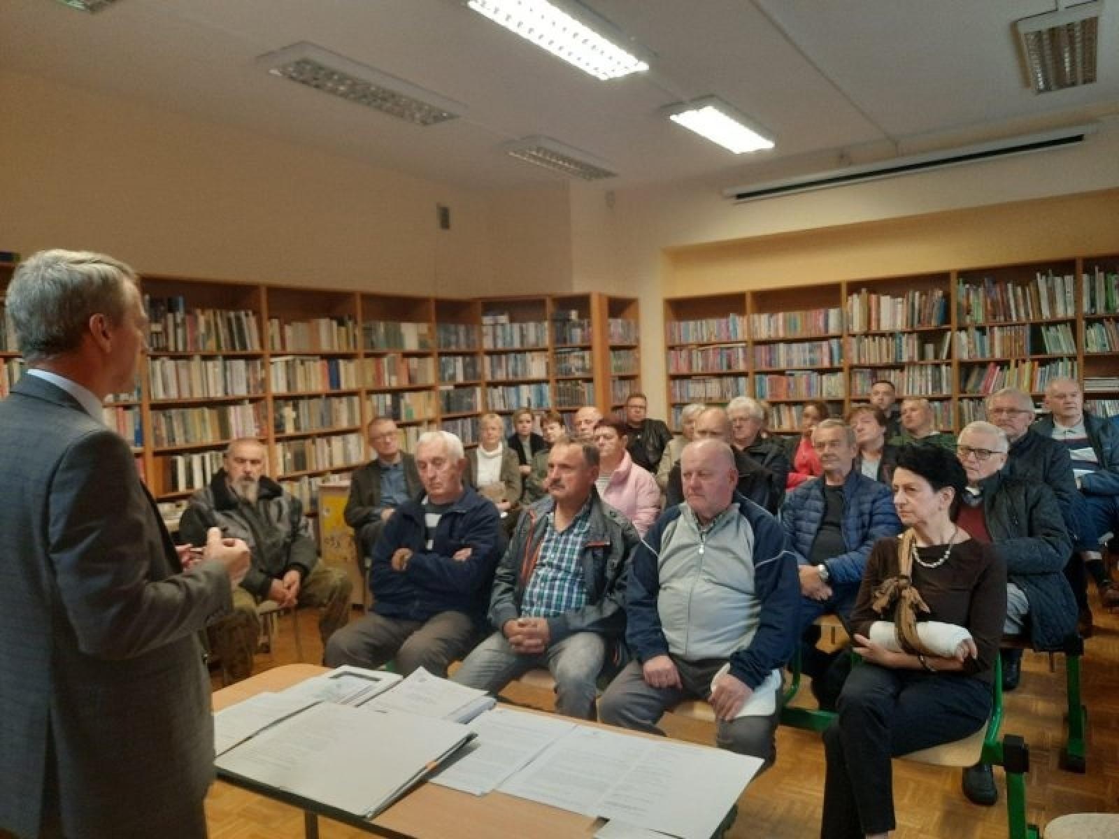 Zdjęcie w galerii na portalu naszraciborz.pl: Na półmetku spotkań prezydenta z mieszkańcami wiadomości z regionu