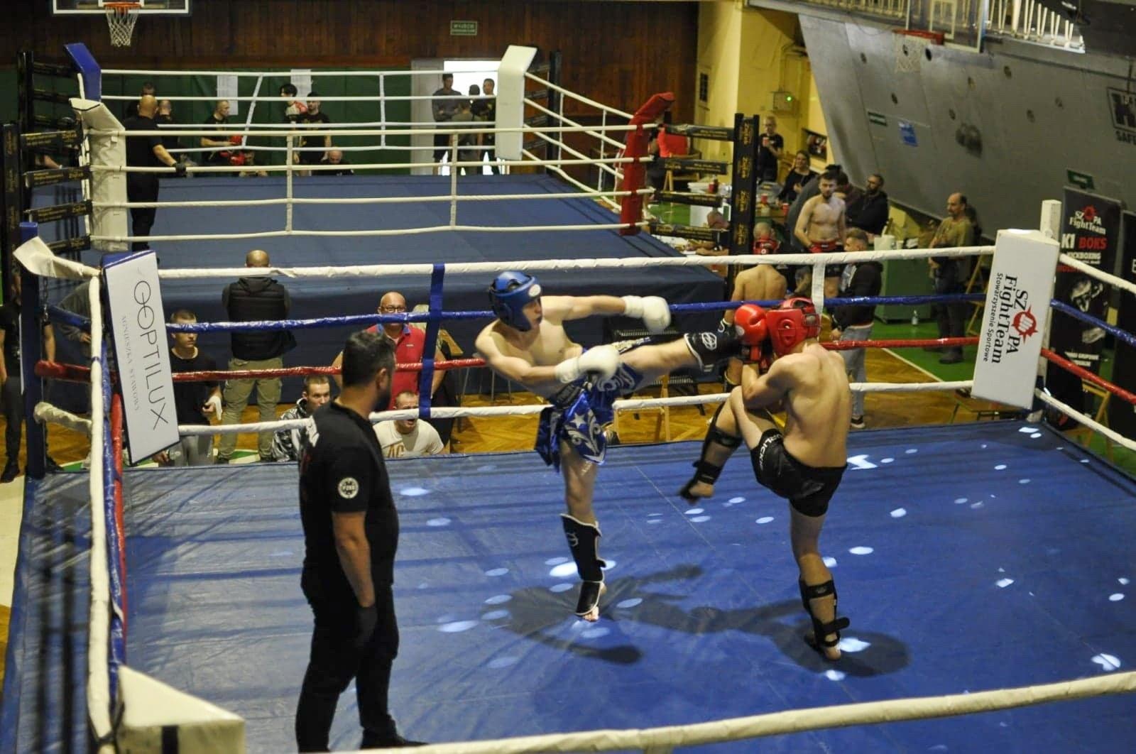 Zdjęcie w galerii na portalu naszraciborz.pl: K1 Battle of Warriors w Krakowie. Raciborzanie wracają z tarczą wiadomości z regionu