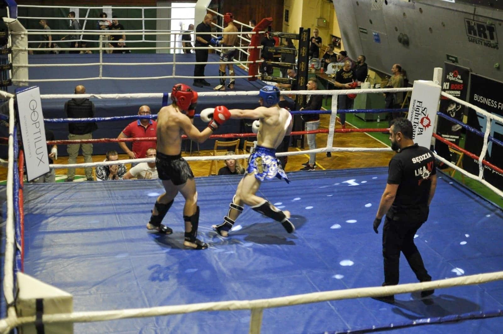 Zdjęcie w galerii na portalu naszraciborz.pl: K1 Battle of Warriors w Krakowie. Raciborzanie wracają z tarczą wiadomości z regionu