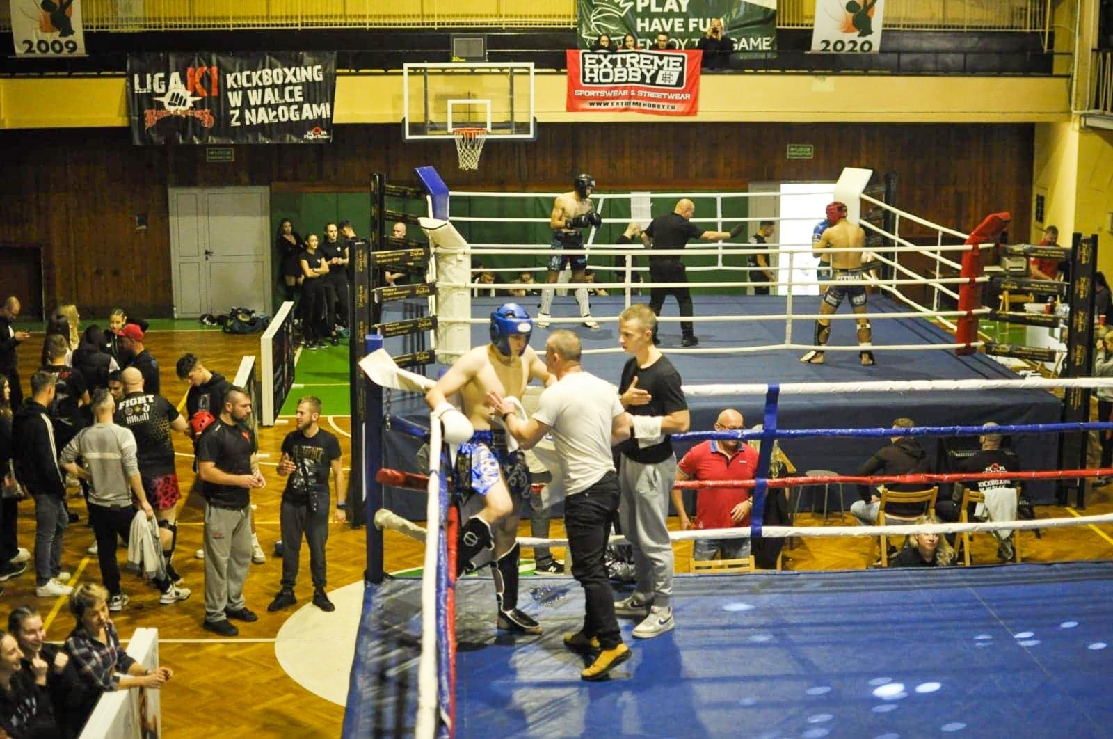 Zdjęcie w galerii na portalu naszraciborz.pl: K1 Battle of Warriors w Krakowie. Raciborzanie wracają z tarczą wiadomości z regionu