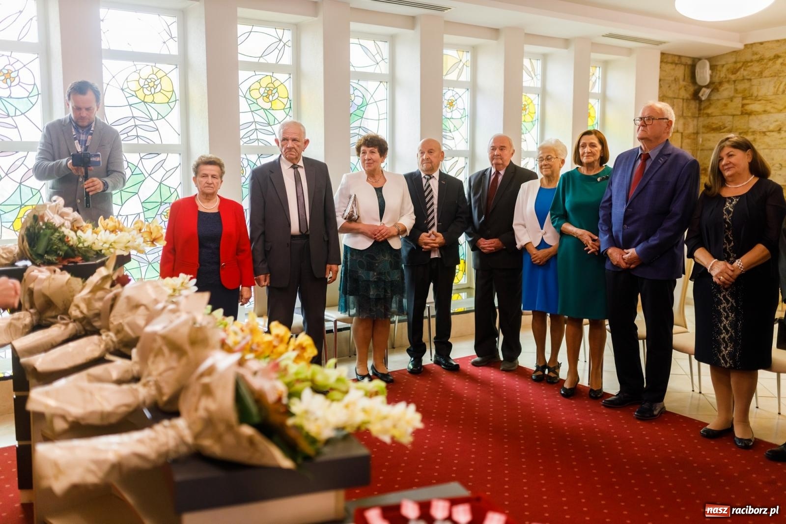 Zdjęcie w galerii na portalu naszraciborz.pl: Najważniejsza jest zgoda. Złote gody w raciborskim USC [FOTO i WIDEO] wiadomości z regionu