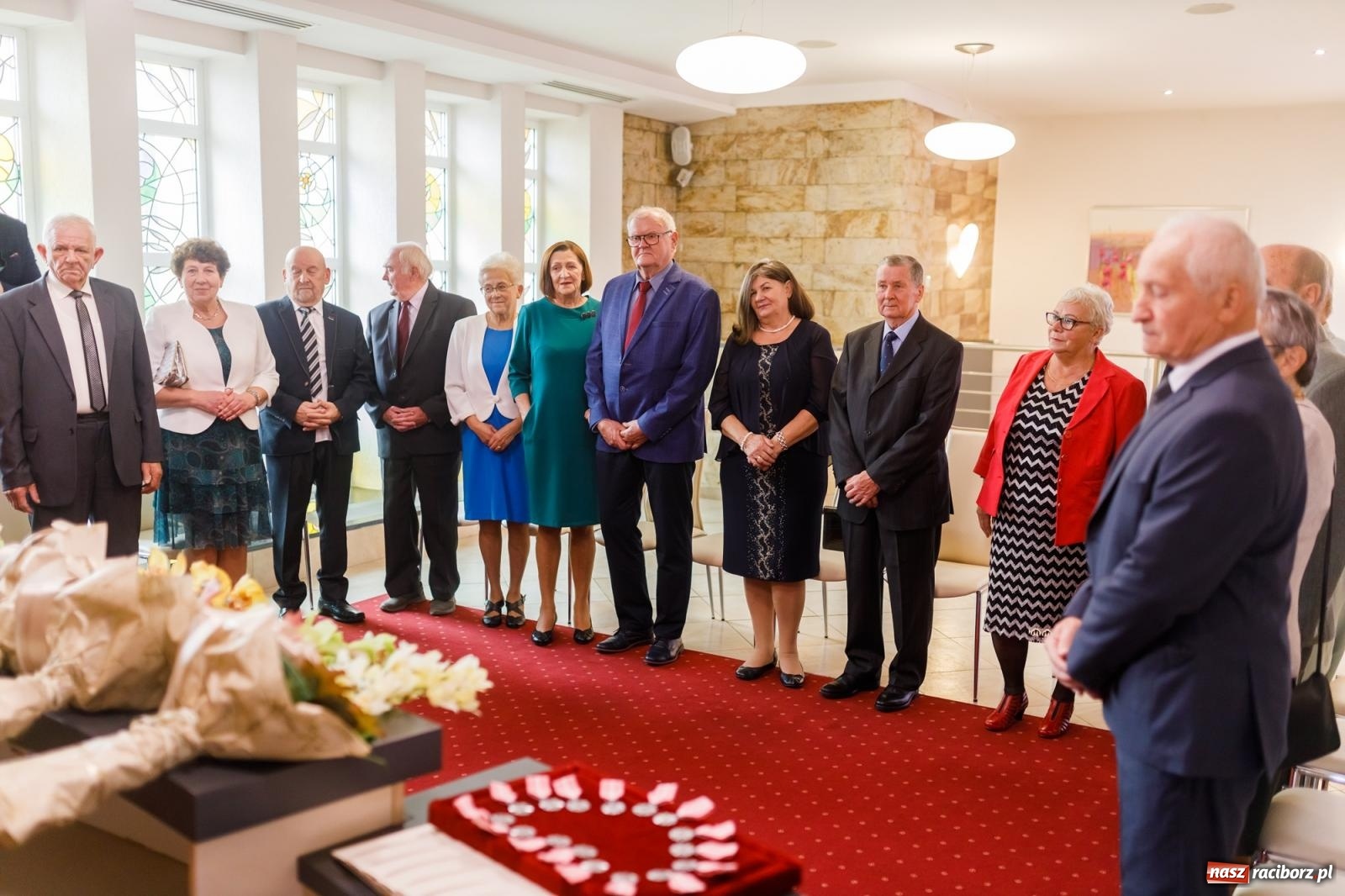 Zdjęcie w galerii na portalu naszraciborz.pl: Najważniejsza jest zgoda. Złote gody w raciborskim USC [FOTO i WIDEO] wiadomości z regionu
