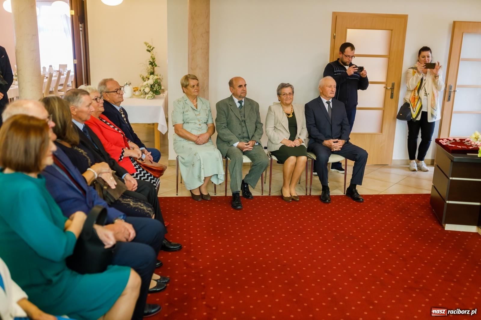 Zdjęcie w galerii na portalu naszraciborz.pl: Najważniejsza jest zgoda. Złote gody w raciborskim USC [FOTO i WIDEO] wiadomości z regionu